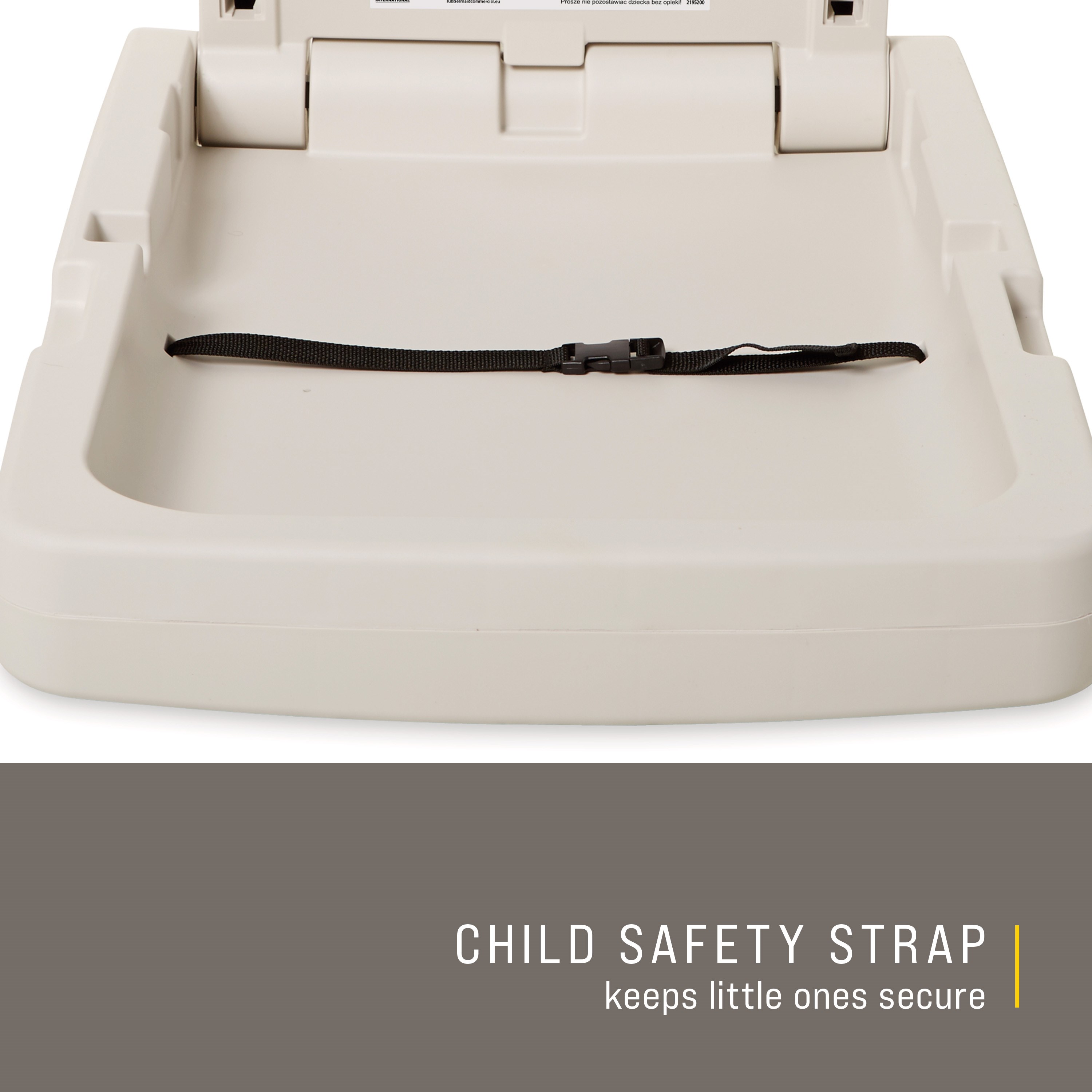 The Rubbermaid Commercial Products Baby Changing Station offers a safe baby changing station with best-in-class durability and convenience.