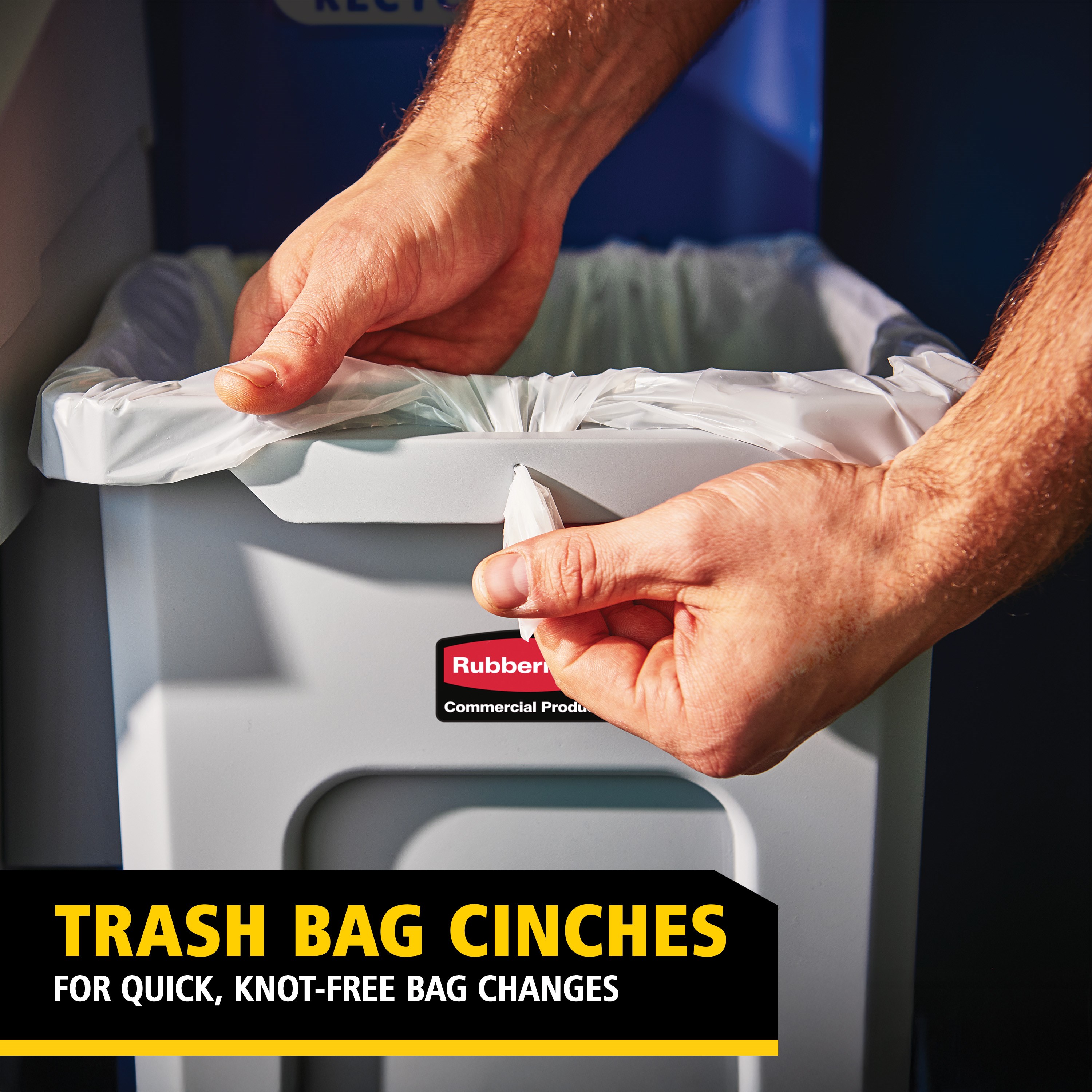 The Slim Jim® Recycling Station offers a front-of-house look with back-of-house functionality. It seamlessly connects with the 23G Slim Jim Recycling Station for a customizable recycling solution.