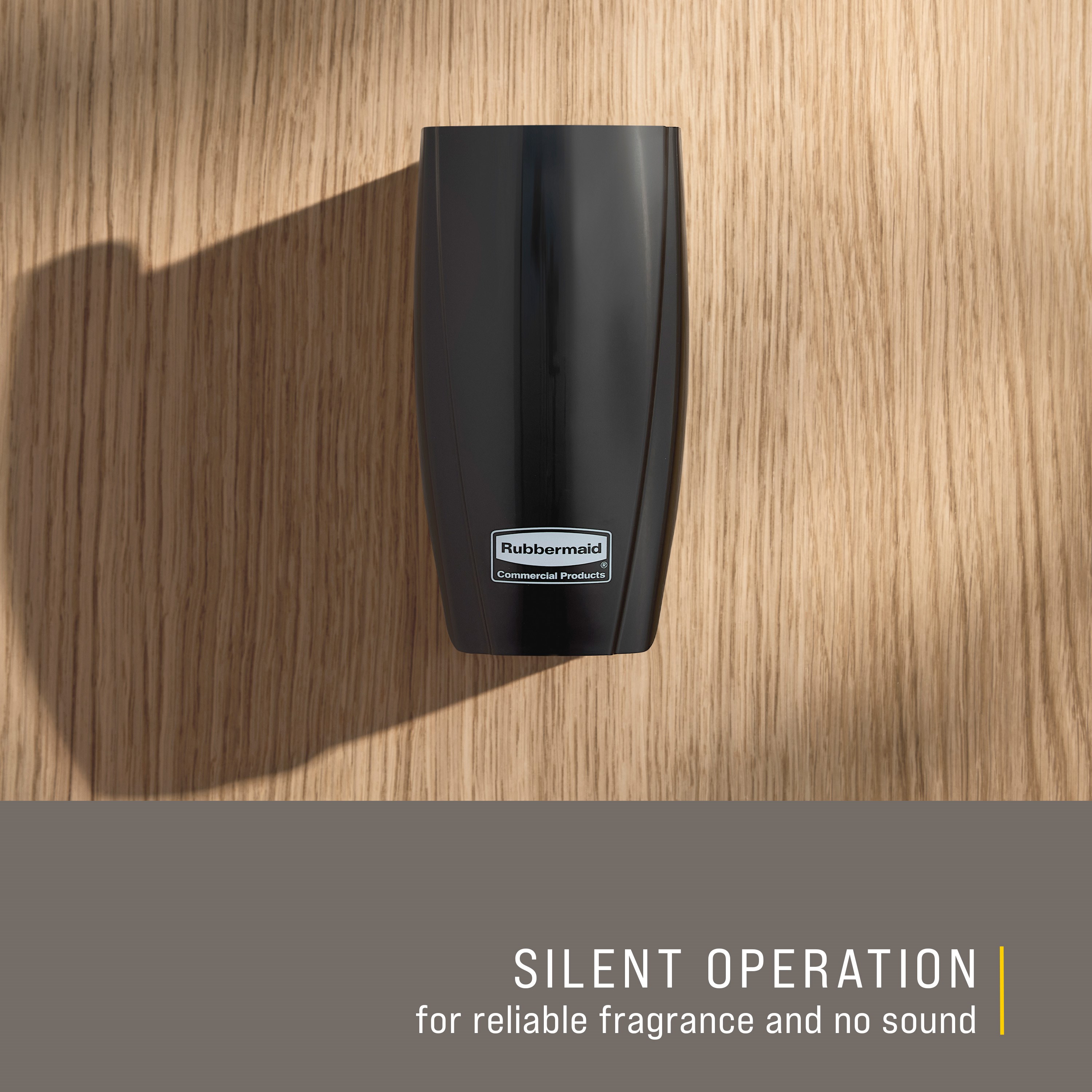 Battery free Passive Air Care Dispenser compatible with CirculAir 90™ Air Care Refills, delivering uninterrupted performance and 90 days or more of maintenance-free fragrance.