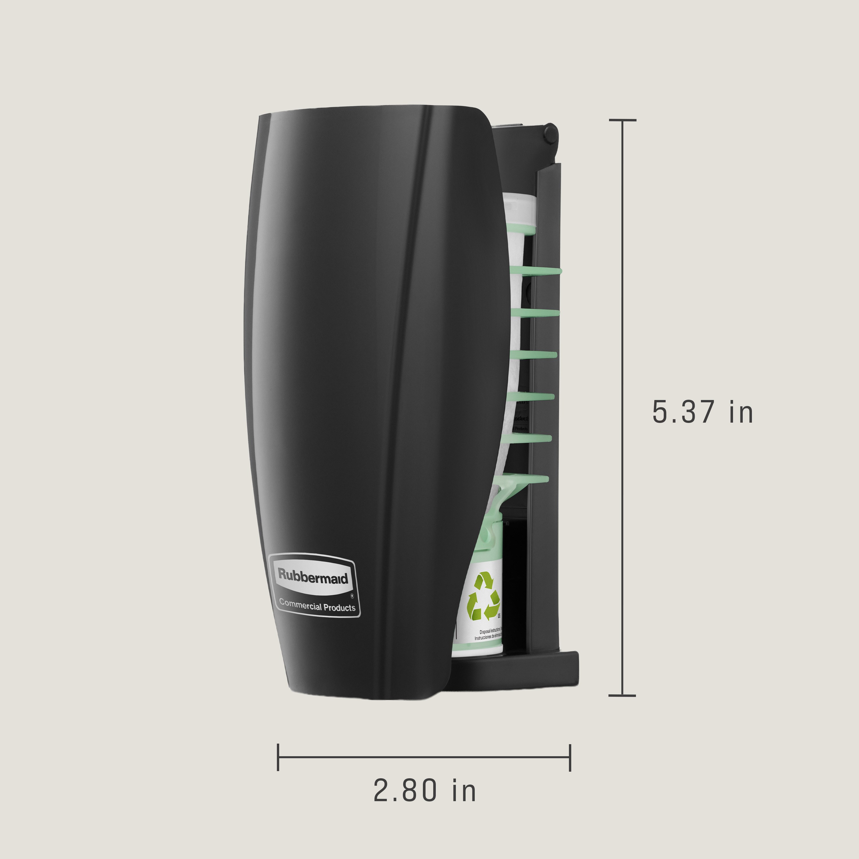 Battery free Passive Air Care Dispenser compatible with CirculAir 90™ Air Care Refills, delivering uninterrupted performance and 90 days or more of maintenance-free fragrance.