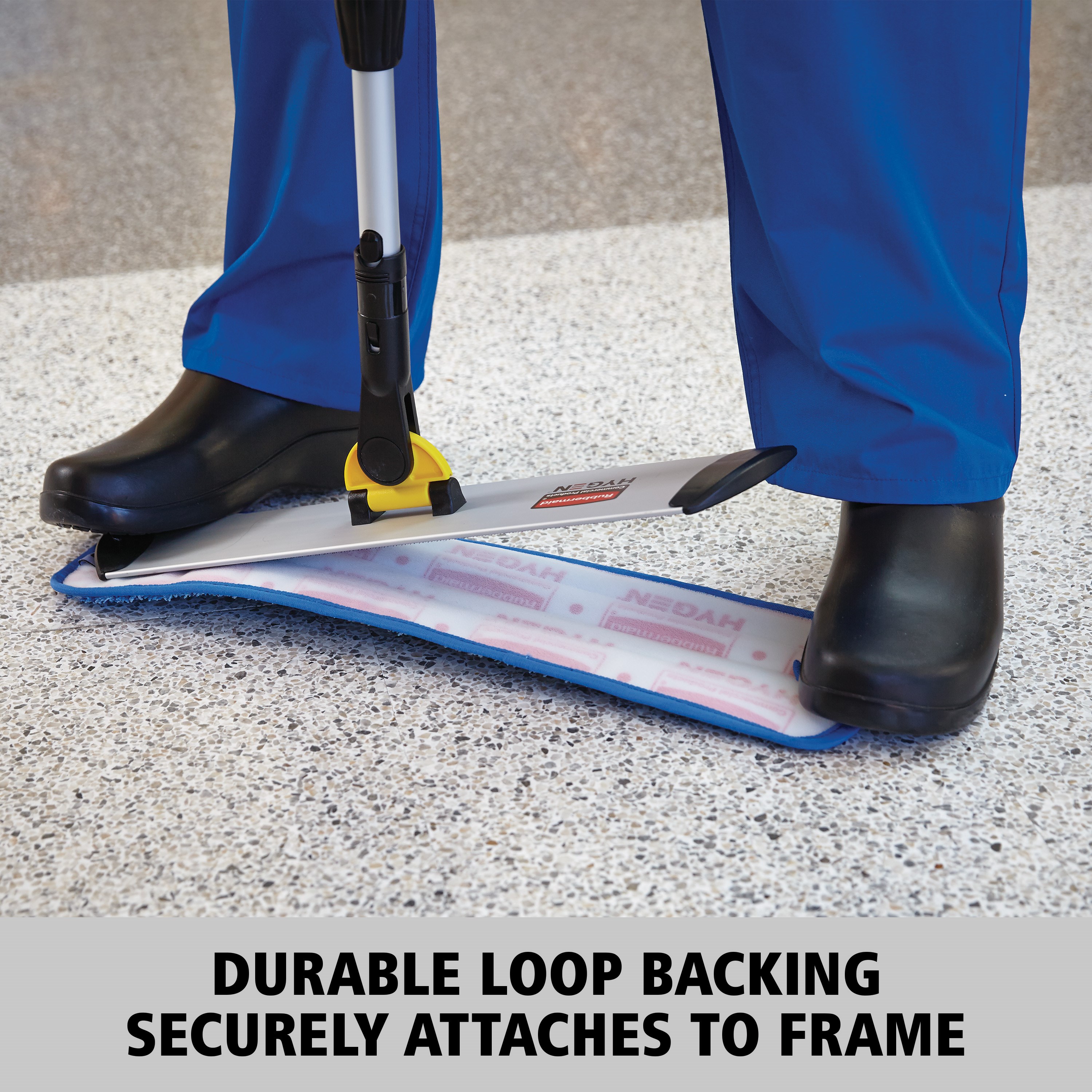 HYGEN™ Microfiber is proven to remove 99.9% or more of tested fungi, viruses, and bacteria*. Combining superior microfiber with a built-in scrubber, HYGEN™ Microfiber helps prevent cross-transmission and reduces the risk of healthcare-associated infections.