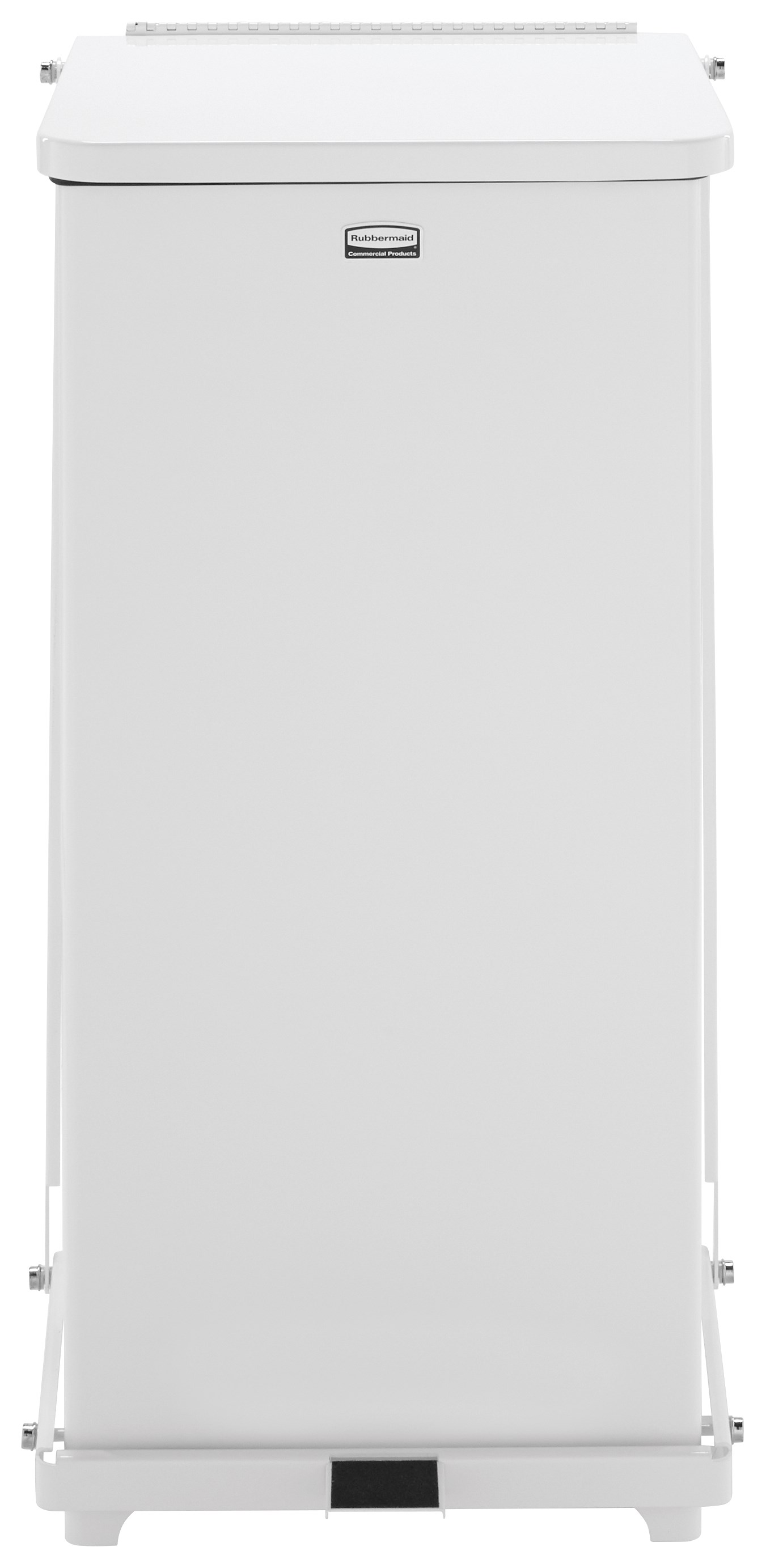 Engineered to close without a sound, the Silent Defenders® 13 Gallon FGQST24E Square Indoor Step-On Container is perfect for hospitals, doctor’s offices and other healthcare facilities.