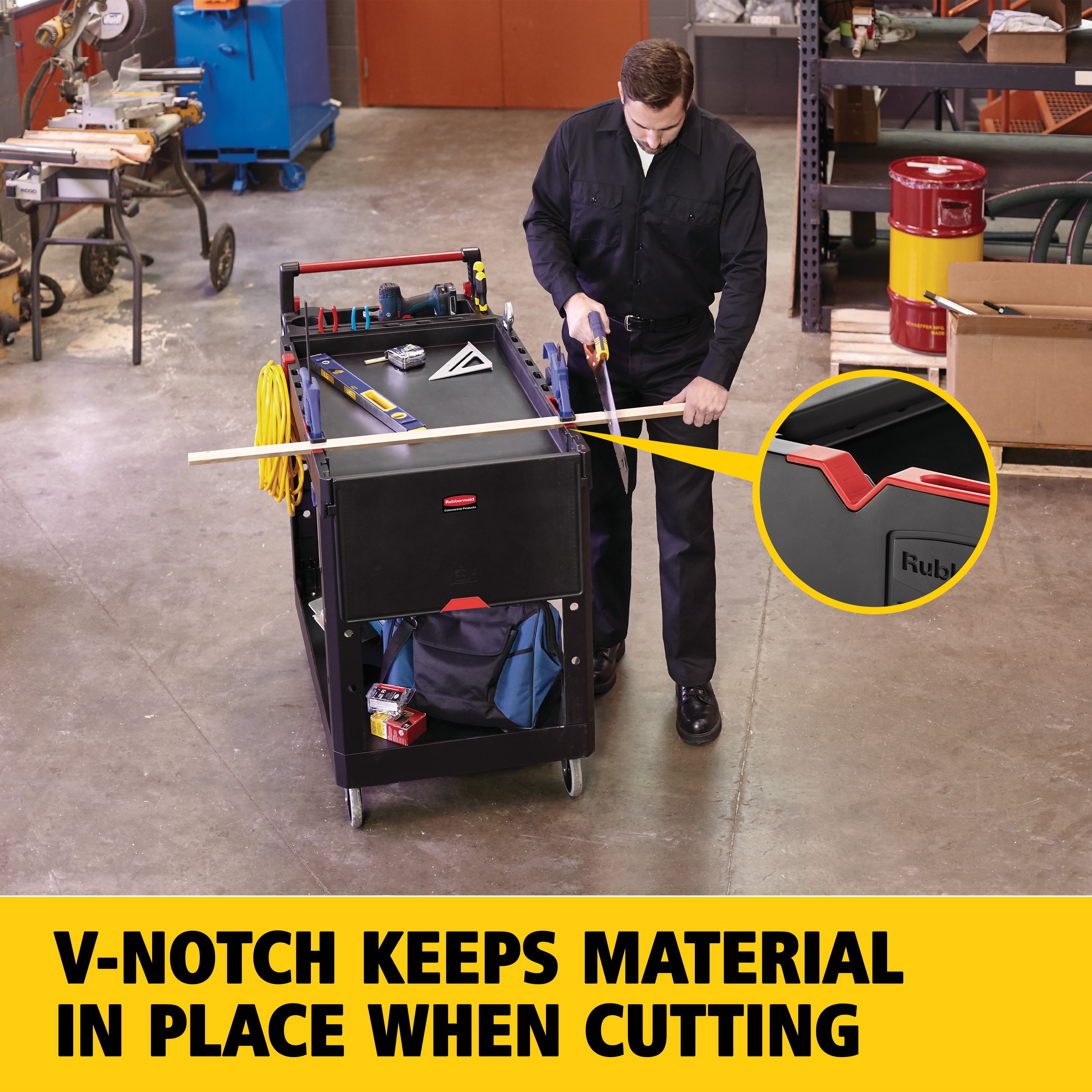 The Heavy-Duty Adaptable Cart provides superior versatility for tackling whatever task is at hand. Built to ensure safe material transport and improve productivity.