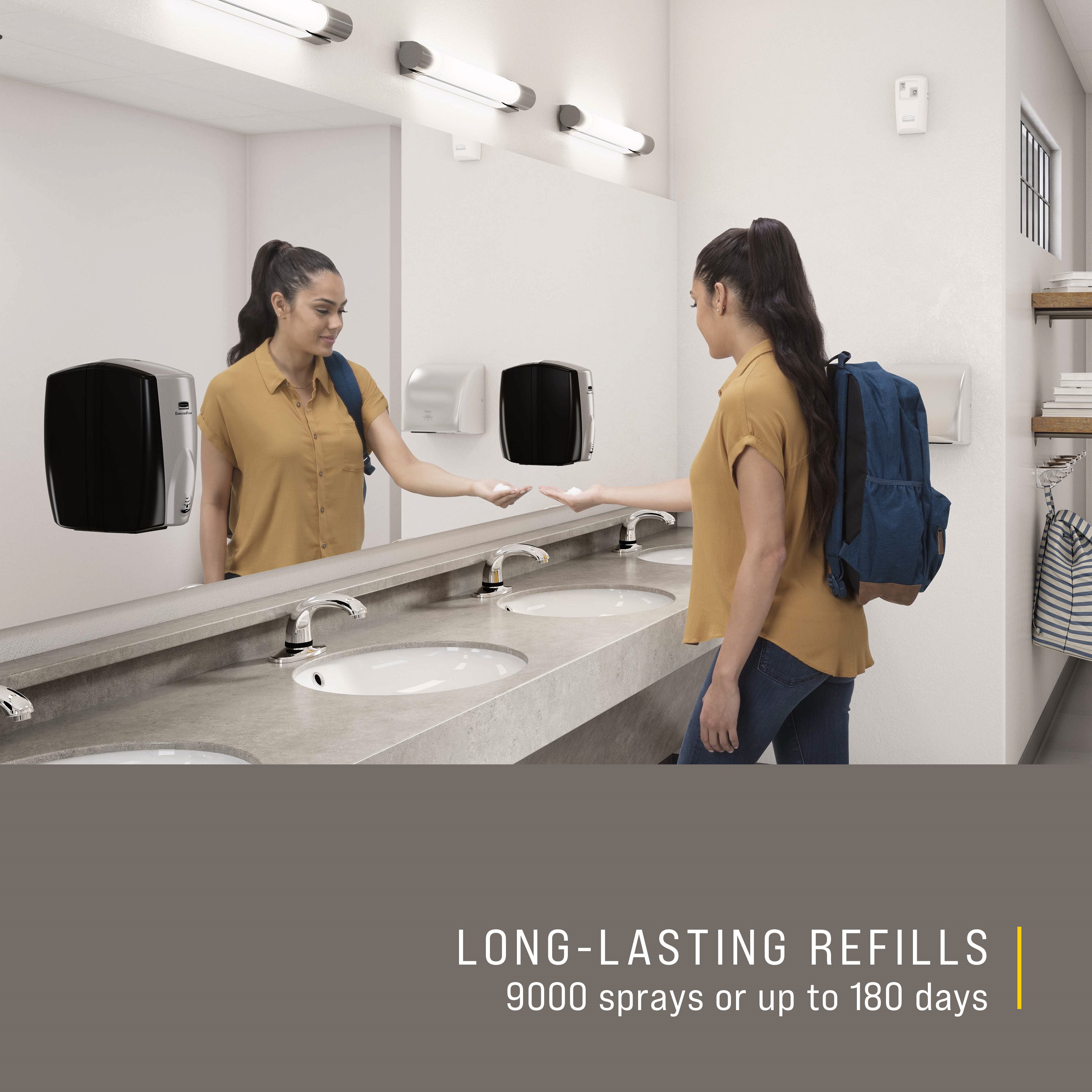 Microburst® 9000 aerosol odor control systems deliver a cost-effective, programmable solution with all the power and performance of standard dispensers.