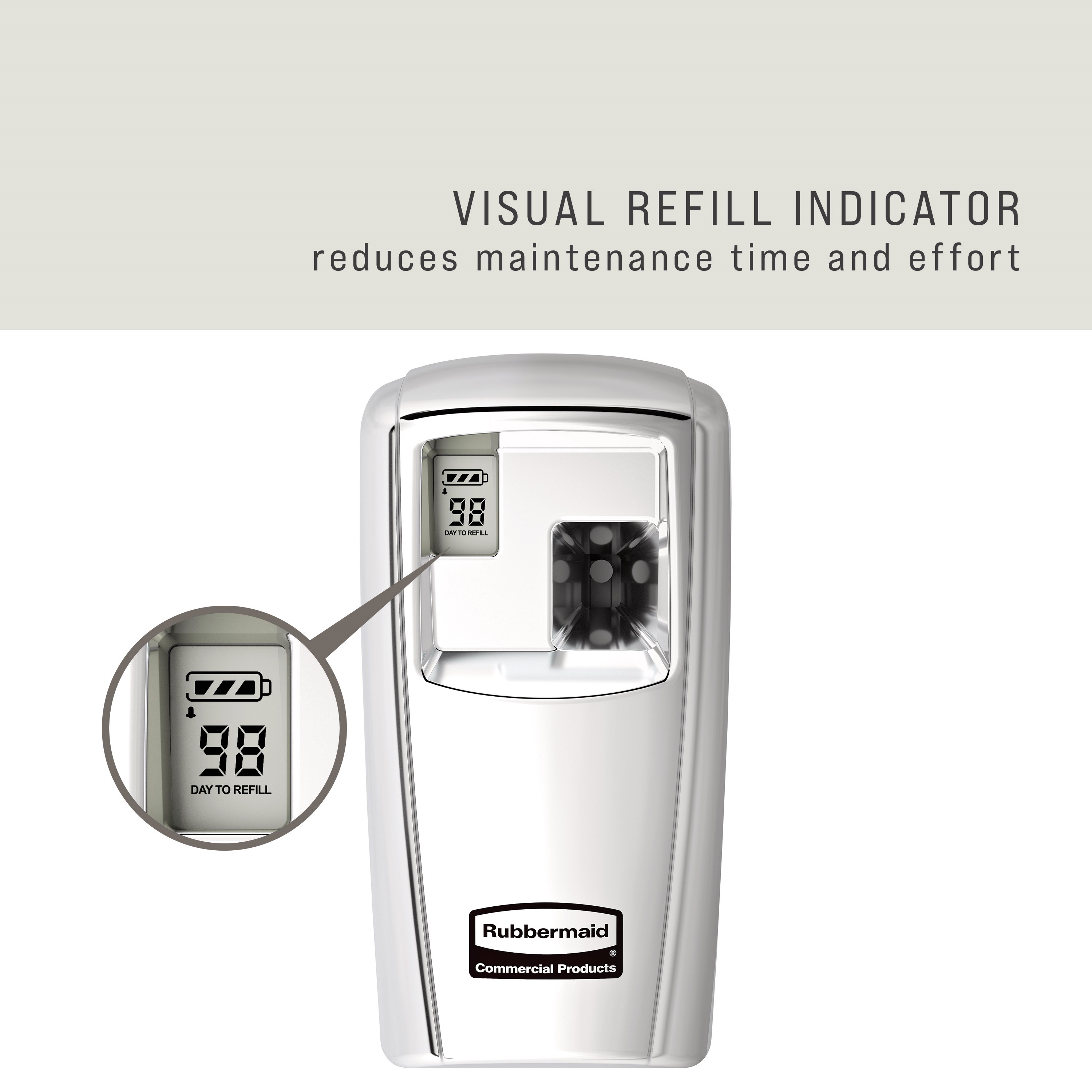 Microburst® 3000 aerosol odor control systems deliver a cost-effective, programmable solution with all the power and performance of standard dispensers.