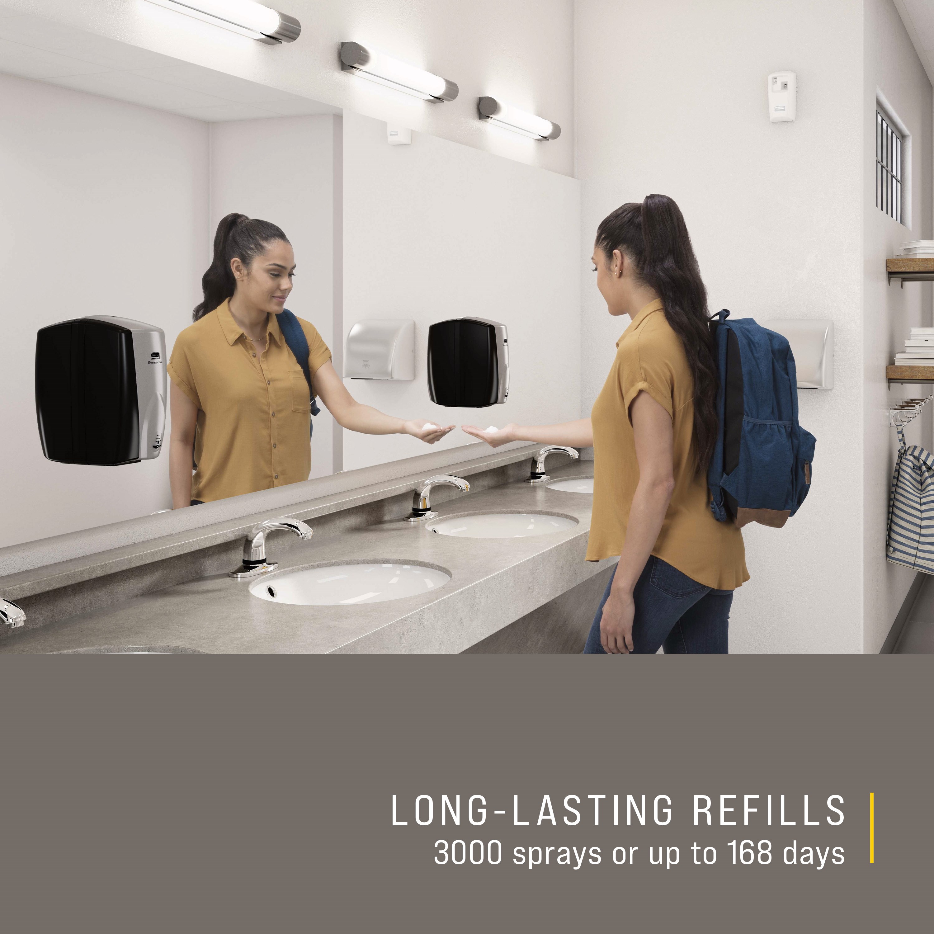 The Microburst® 3000, powered by the revolutionary LumeCel™ rechargeable energy system, offers flexible programming and powerful odor control.