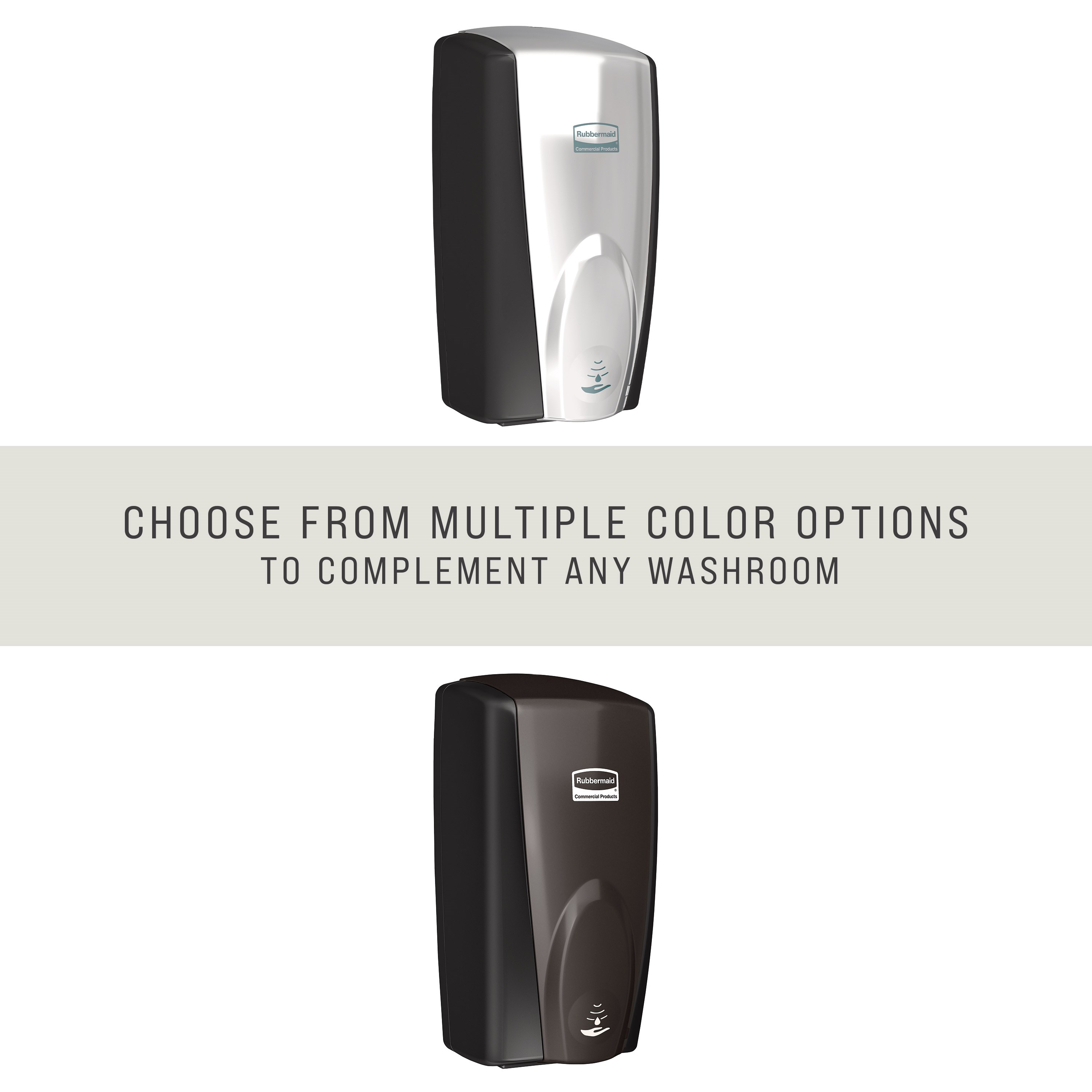 The AutoFoam Dispenser is a touch-free, wall-mounted system that dispenses controlled amounts of foam soap or sanitizer automatically to help prevent the spread of germs.