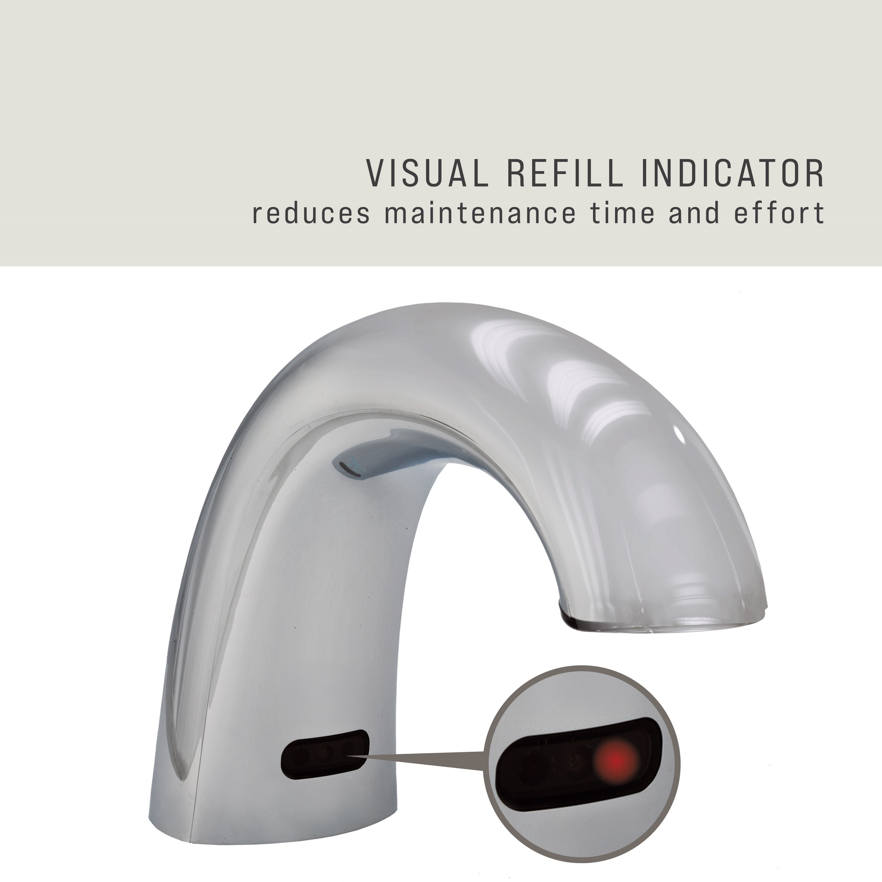 The OneShot® Foam Dispenser is a touch-free, automatic dispenser that helps prevent the spread of germs and bacteria. Luxurious formulas encourage healthy handwashing, and Smart Sensor™ technology detects hands, automatically delivering the perfect amount of soap — every time.