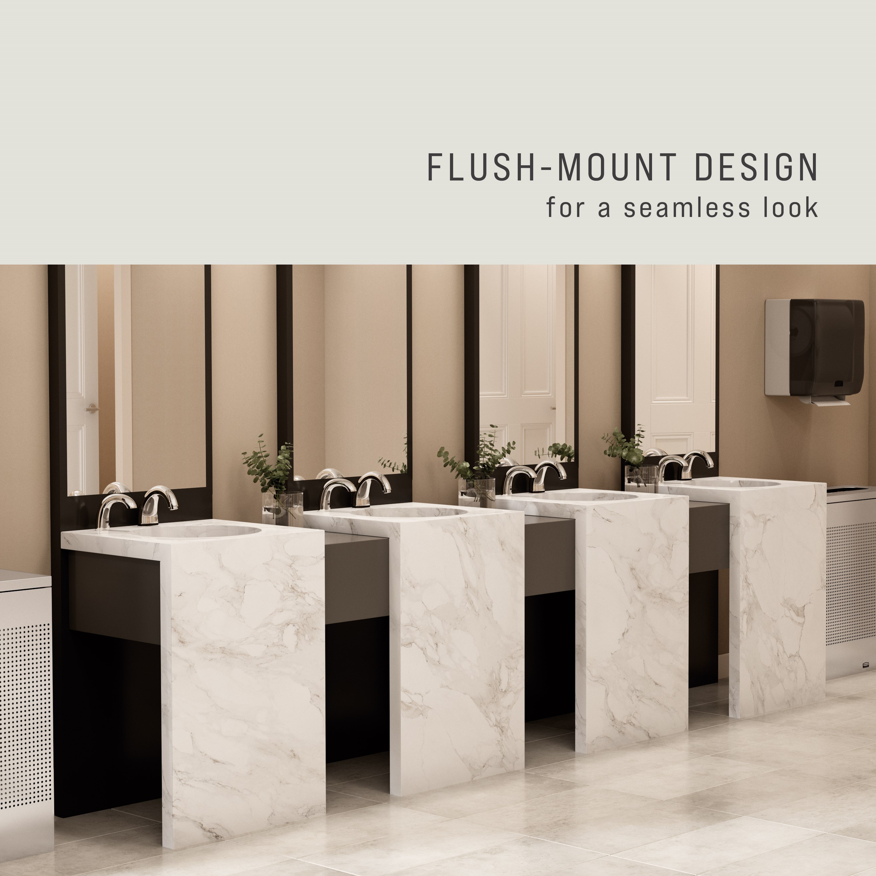 The OneShot® Foam Dispenser is a touch-free, automatic dispenser that helps prevent the spread of germs and bacteria. Luxurious formulas encourage healthy handwashing, and Smart Sensor™ technology detects hands, automatically delivering the perfect amount of soap — every time.