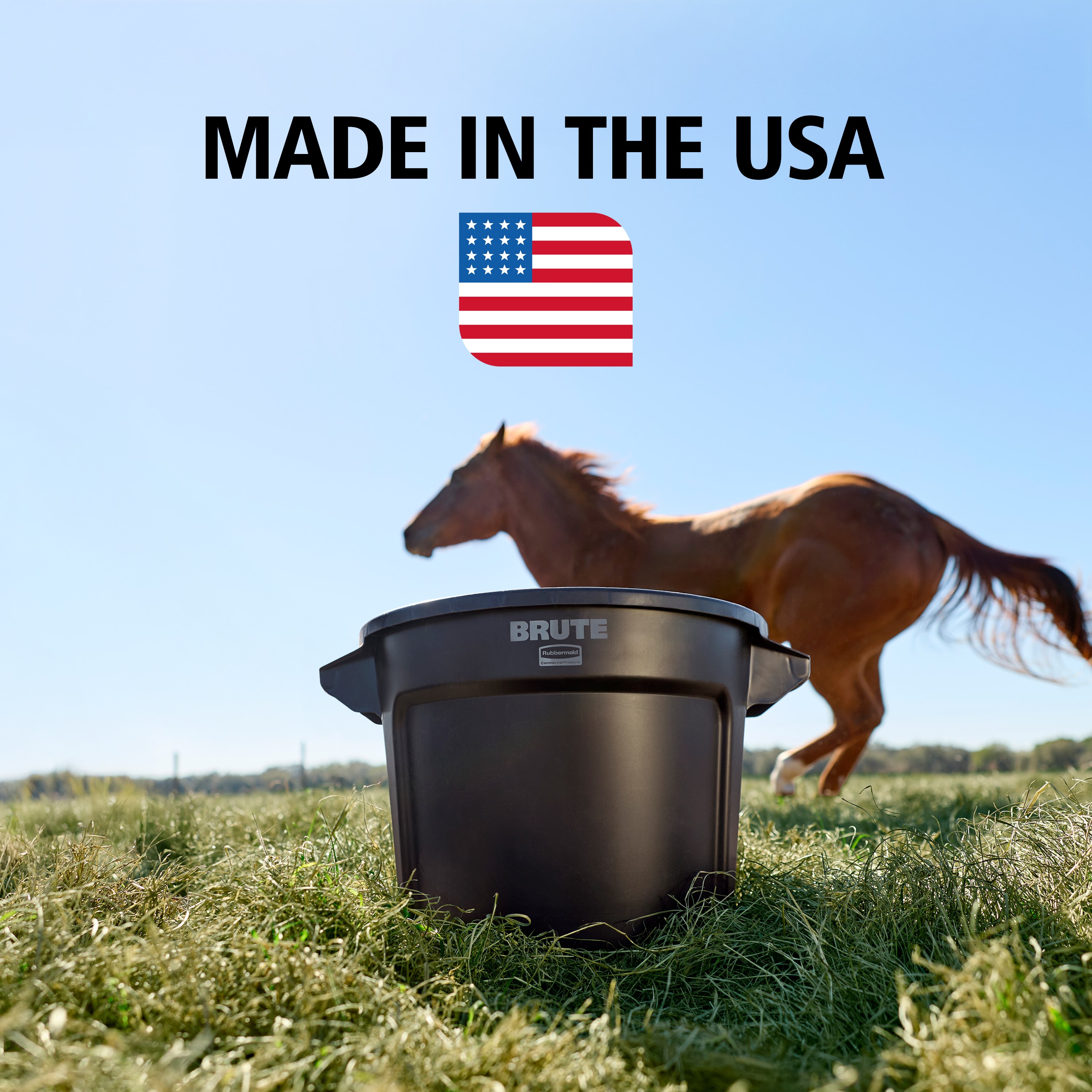 BRUTE® 18 gallon Utility Tub delivers rugged performance built for the demands of farm life. Ergonomically designed built-in handles provide a comfortable grip, while underside handle provides better control when dumping.