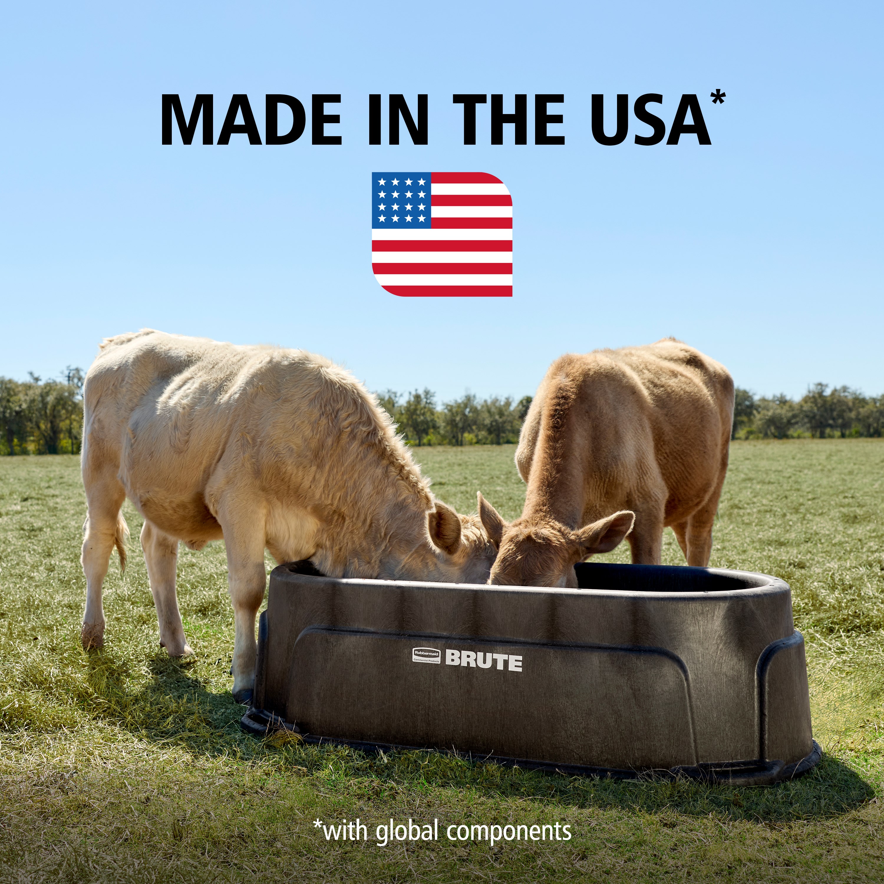 BRUTE® 5 Ft Bunk Animal Feeder delivers dependable performance season after season. Its weather-, impact-, and corrosion-resistant design is engineered for the most rugged outdoor conditions, while its durable RigidCell™ construction offers the same trusted strength as RCP stock tanks.