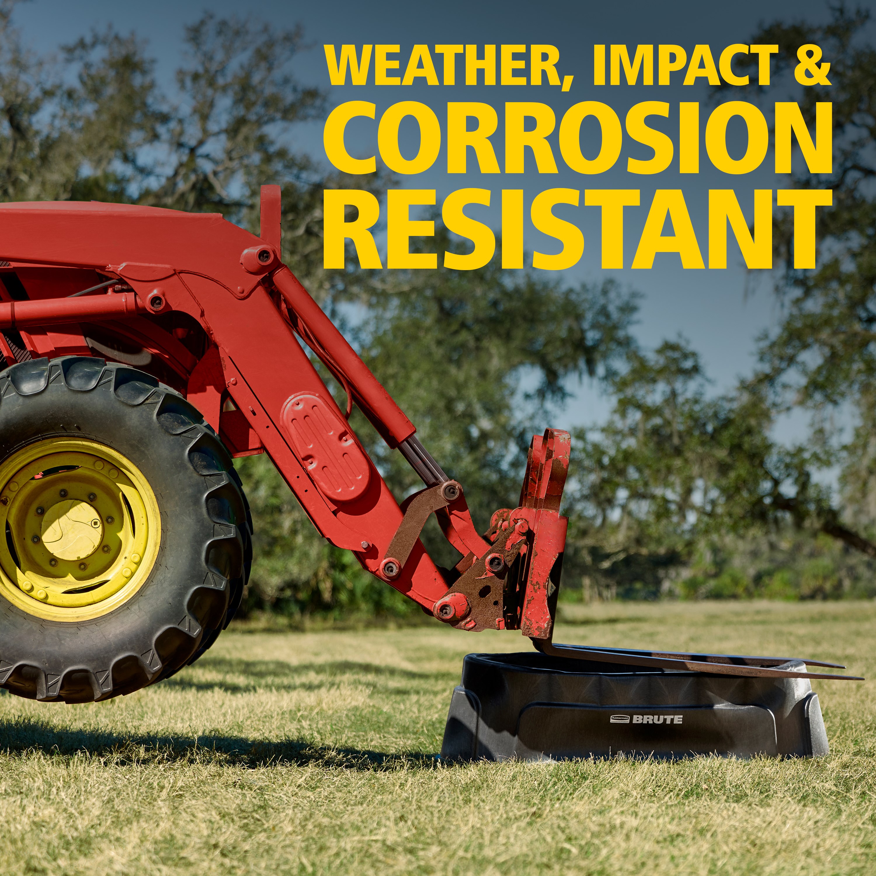 BRUTE® 5 Ft Bunk Animal Feeder delivers dependable performance season after season. Its weather-, impact-, and corrosion-resistant design is engineered for the most rugged outdoor conditions, while its durable RigidCell™ construction offers the same trusted strength as RCP stock tanks.