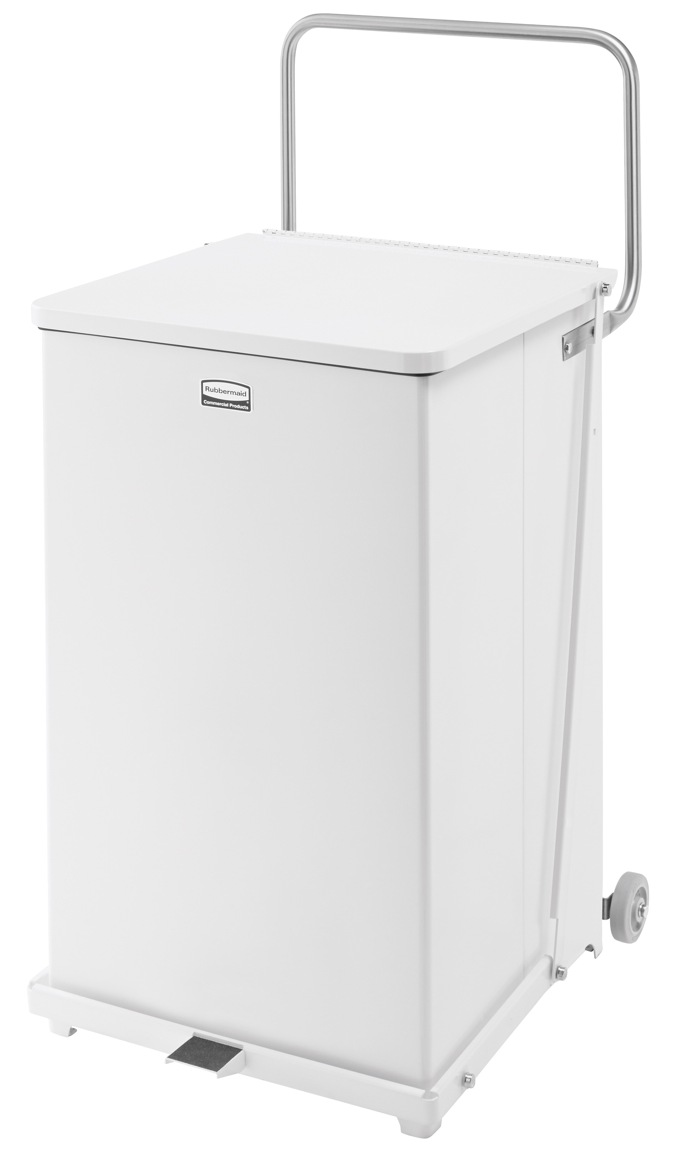 Engineered to close without a sound, the Silent Defenders® 40 Gallon FGQST40E Square Indoor Step-On Container is perfect for hospitals, doctor’s offices and other healthcare facilities.