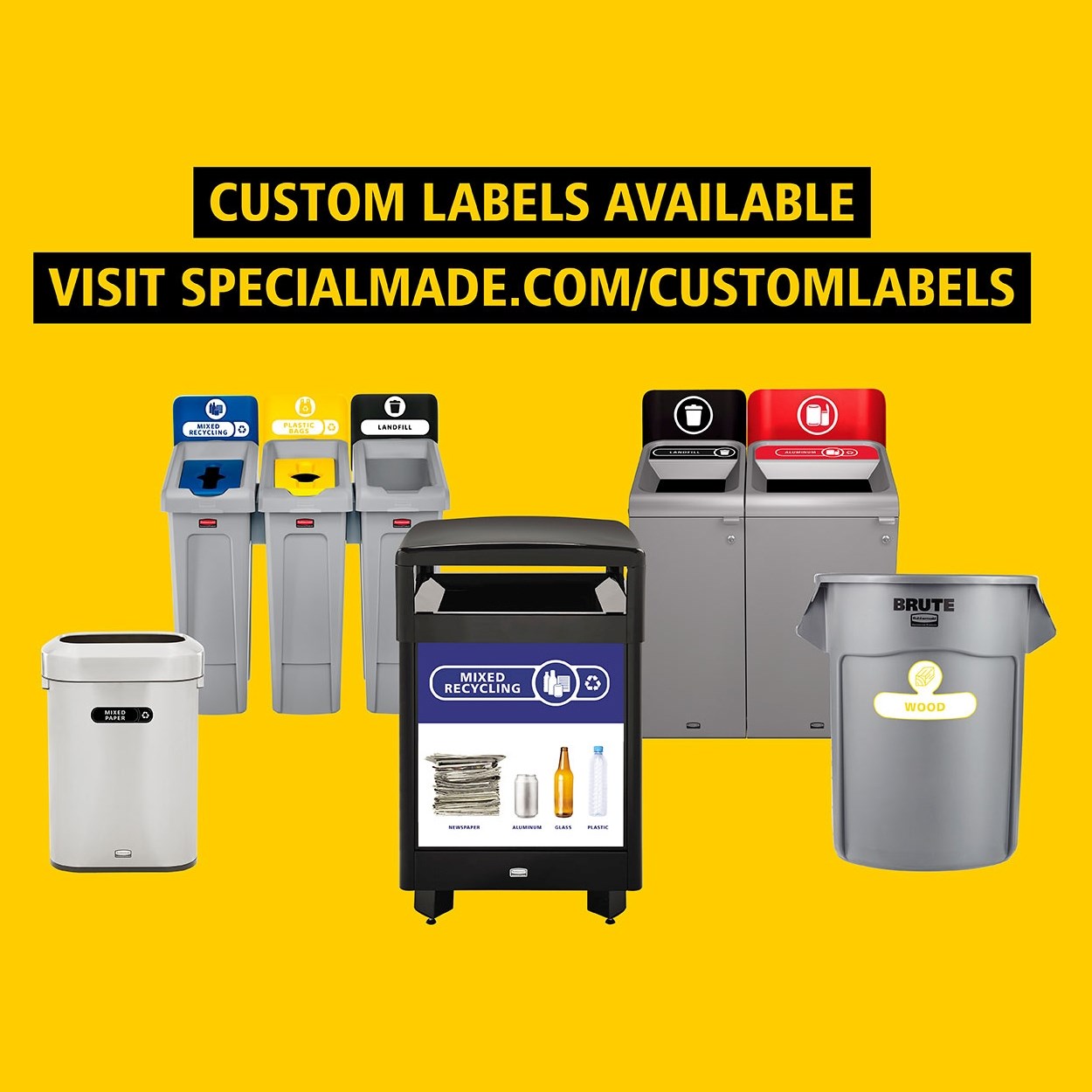 The sleek Silhouettes 22.5 Gallon FGSR18 Decorative Rectangle Indoor Waste Container has a contemporary perforated pattern designed to seamlessly and beautifully blend with modern facilities and environments. High-quality materials and craftsmanship ensure containers can withstand the rigors of everyday use.