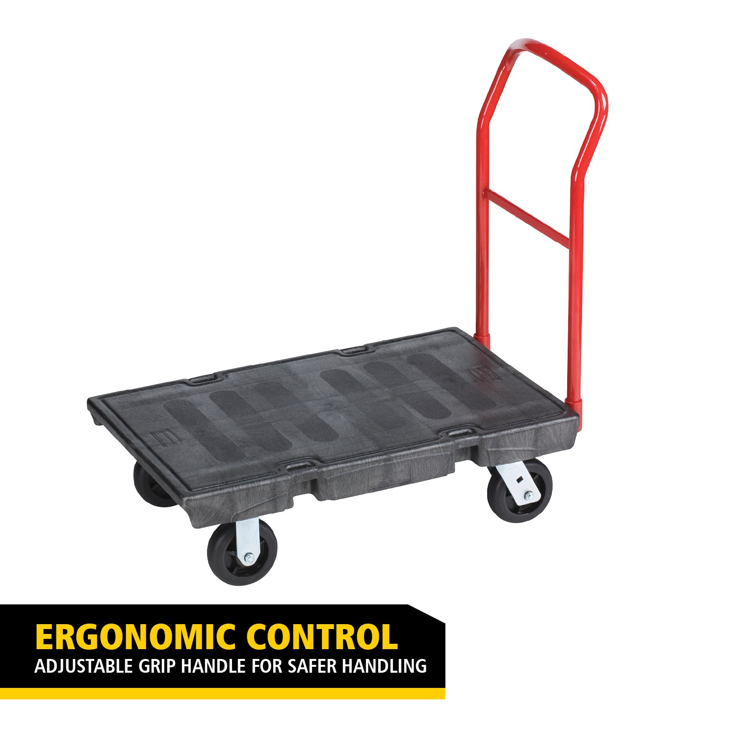 The Small Heavy-Duty Platform Truck is ideal for moving large, heavy, oversized loads efficiently throughout a facility with the capacity to hold up to 453kg.