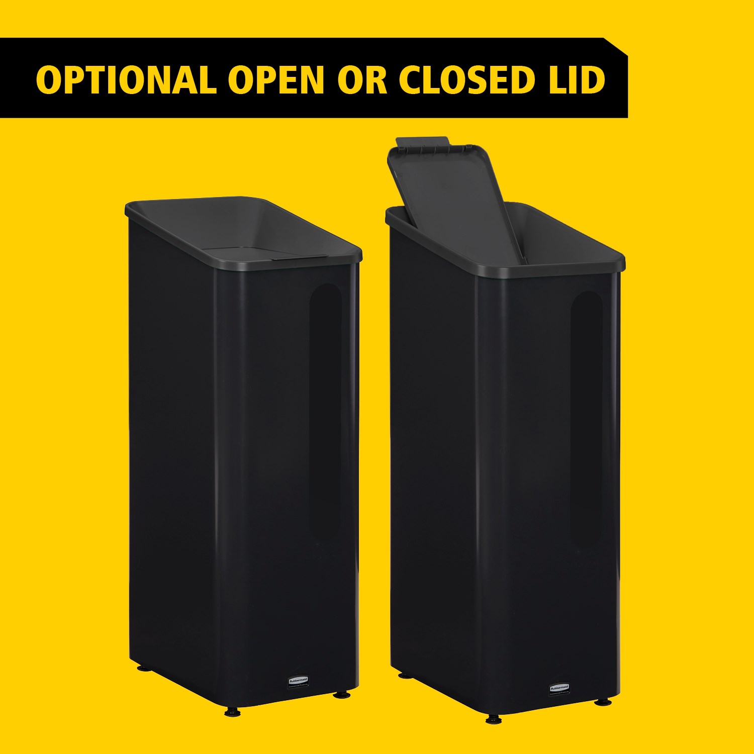 Sustain Containers are premium recycling stations designed to streamline waste separation, support sustainability goals, and complement modern commercial interiors.