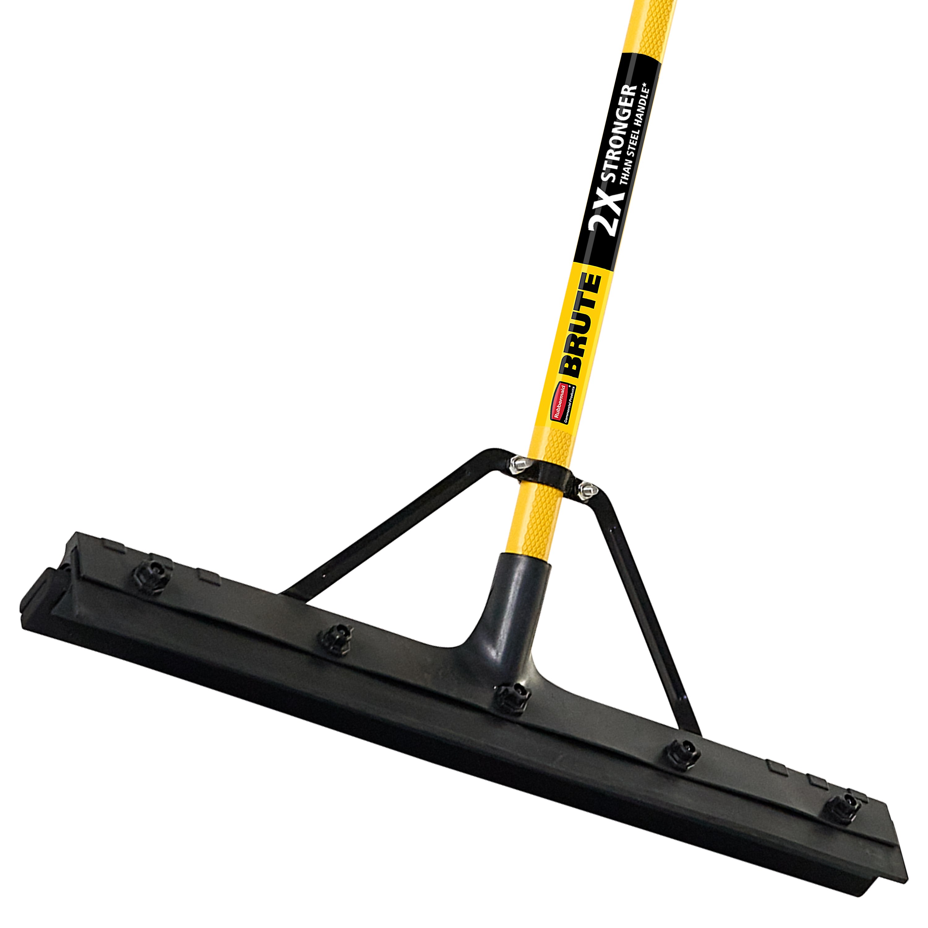 Curved blades to efficiently dry irregular and smooth surfaces Weatherproof fiberglass handle great for all environments. Quickly removes water and other liquids.