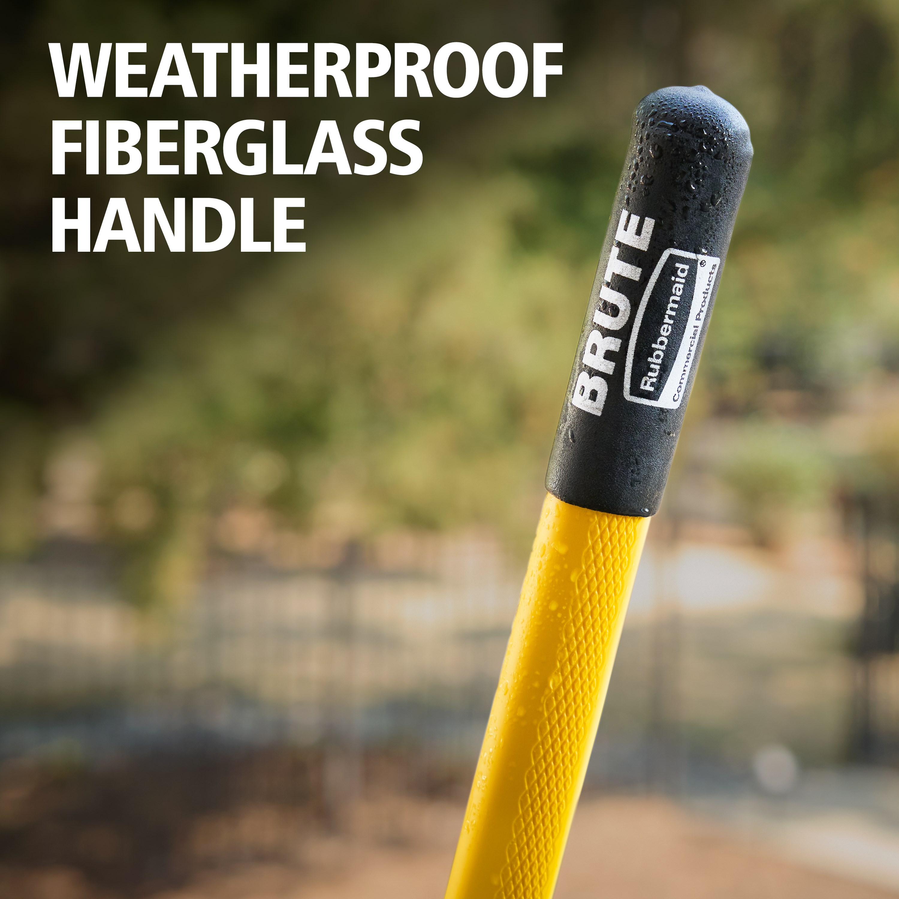 Curved blades to efficiently dry irregular and smooth surfaces Weatherproof fiberglass handle great for all environments. Quickly removes water and other liquids.