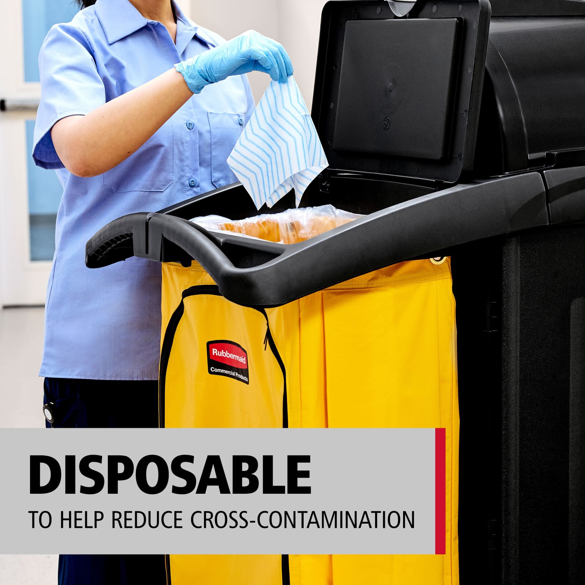 HYGEN™ General Purpose is a lightweight disposable microfiber cloth designed for everyday cleaning tasks where hygiene and speed matter. Helps reduce cross-contamination by supporting single-use cleaning while delivering reliable microfiber performance.