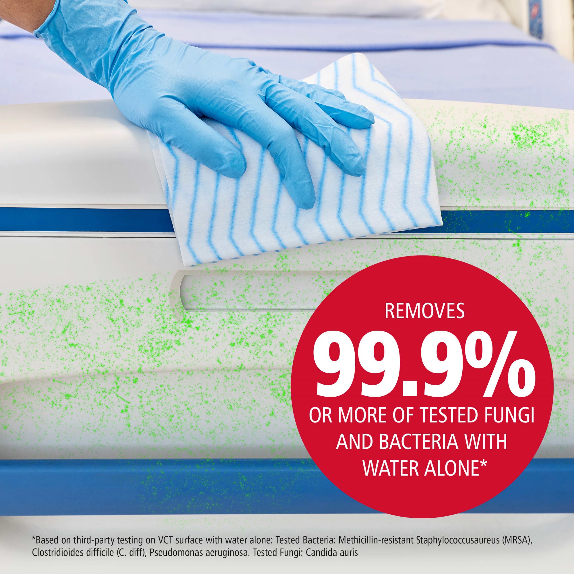 HYGEN™ General Purpose is a lightweight disposable microfiber cloth designed for everyday cleaning tasks where hygiene and speed matter. Helps reduce cross-contamination by supporting single-use cleaning while delivering reliable microfiber performance.