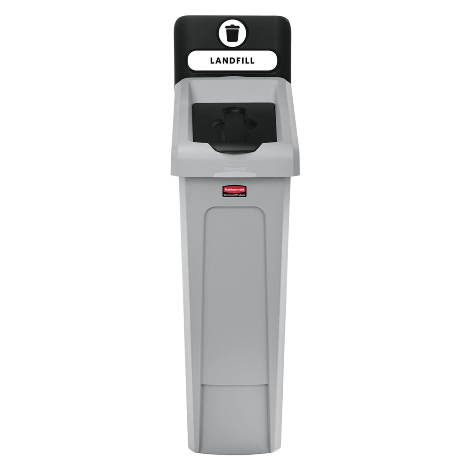 The Slim Jim® Recycling Station offers a front-of-house look with back-of-house functionality. It seamlessly connects with the 33G Slim Jim Recycling Station for a customizable recycling solution.