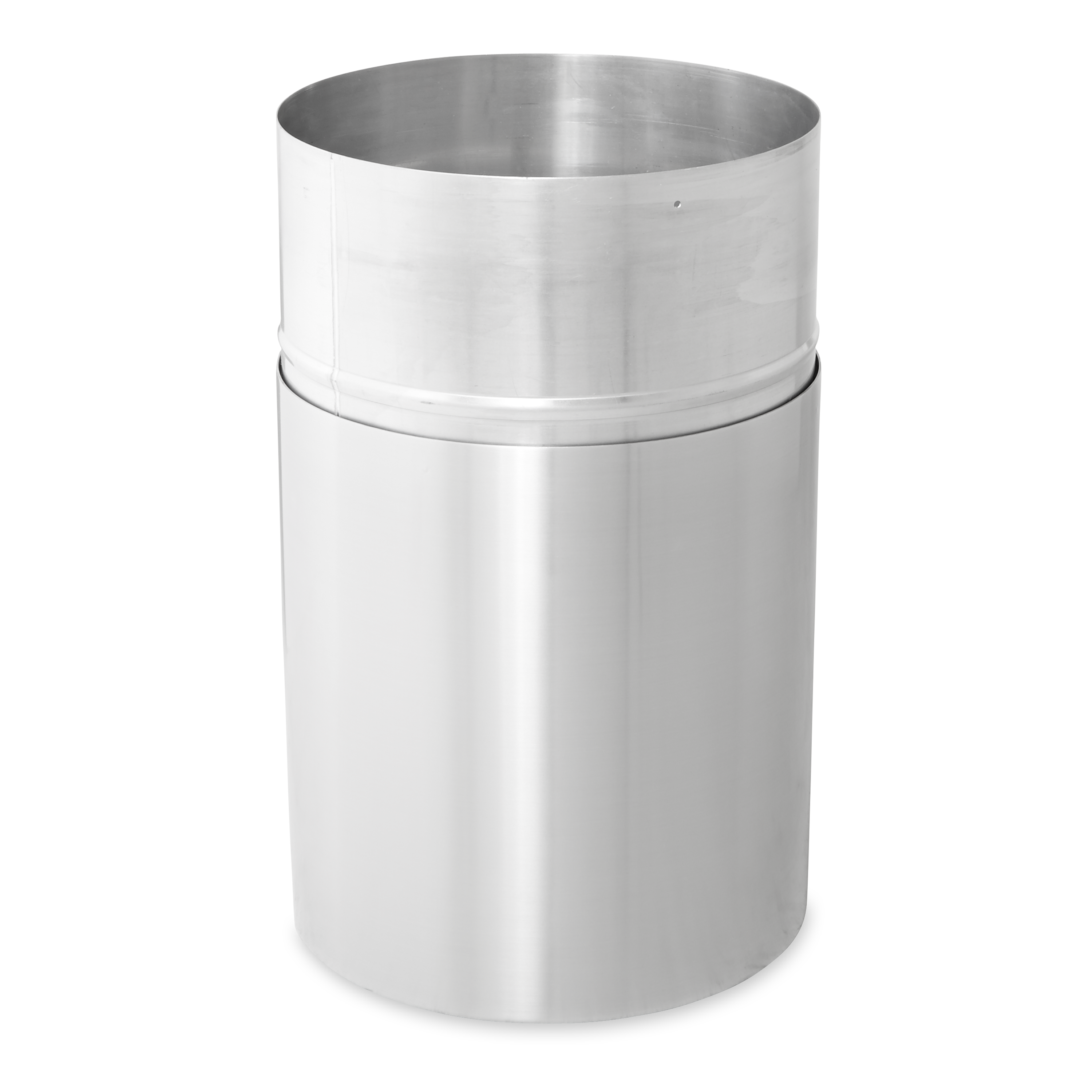 Aux lignes classiques et épurées, robuste et résistant à la corrosion, le collecteur d’intérieur décoratif de 132 L Atrium® FGAOT35 est ouvert en haut pour le vider plus facilement.