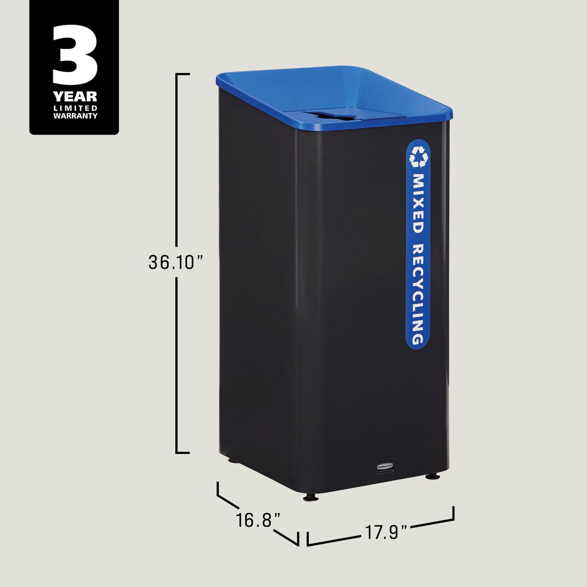 Sustain Containers are a decorative and adaptable recycling solution made to improve your facility's sustainability compliance.