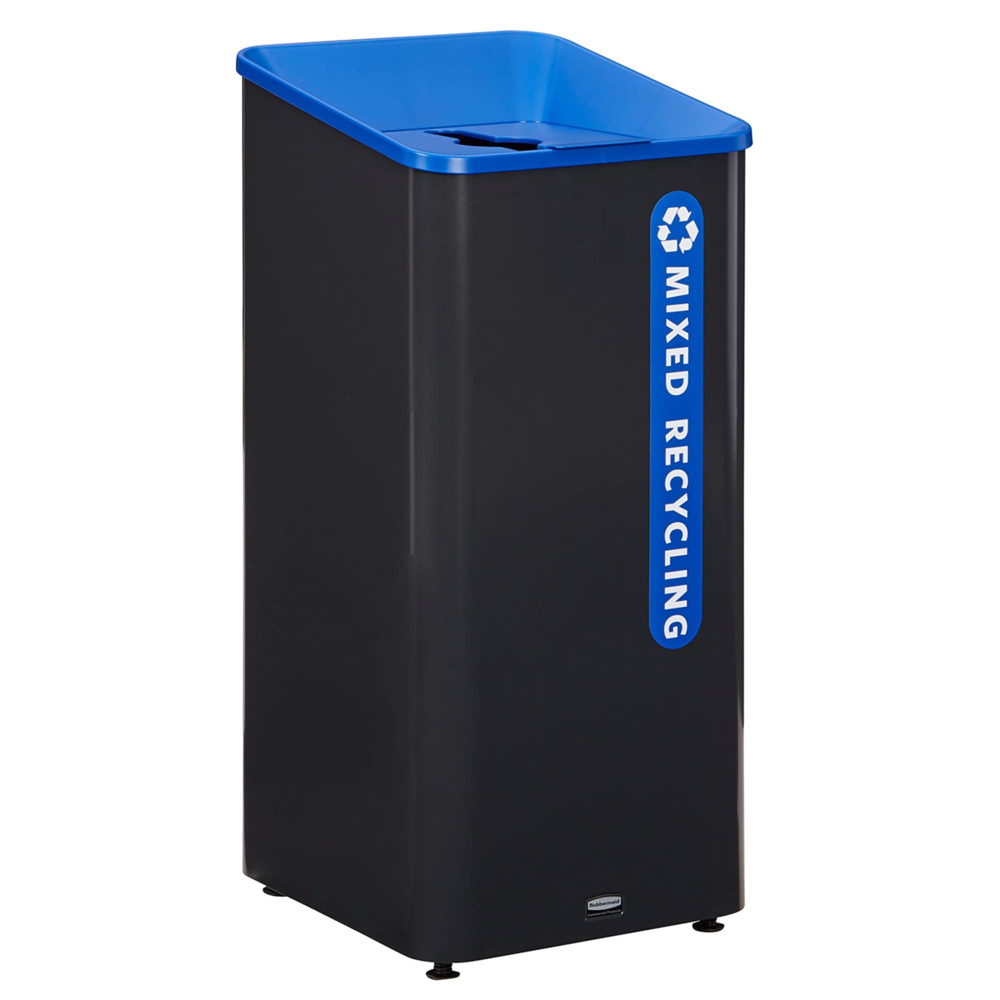 Sustain Mixed Recycling Container 23 Gal, Blue