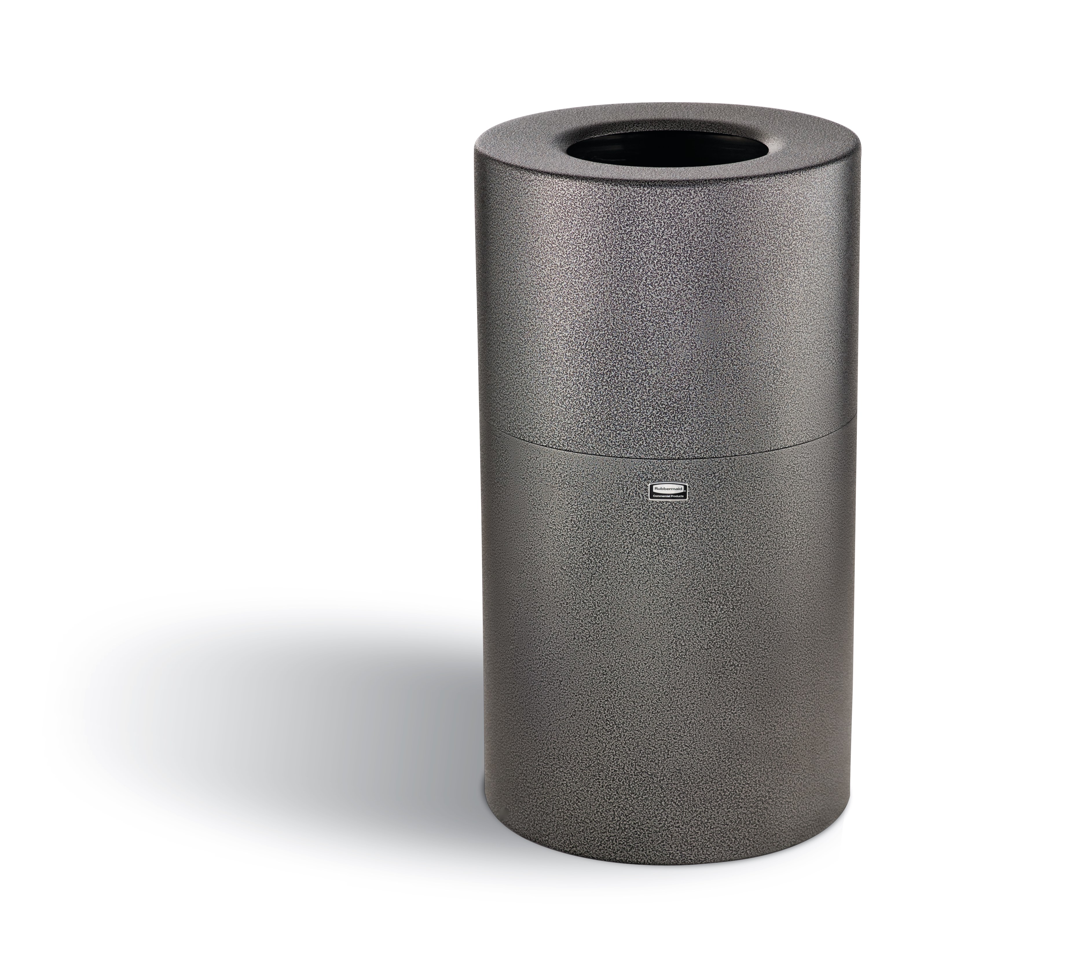 Durable and corrosion-resistant, the Atrium® 35 Gallon Open Top Decorative Indoor Waste Container has a clean, classic look with an open top for easy waste disposal.