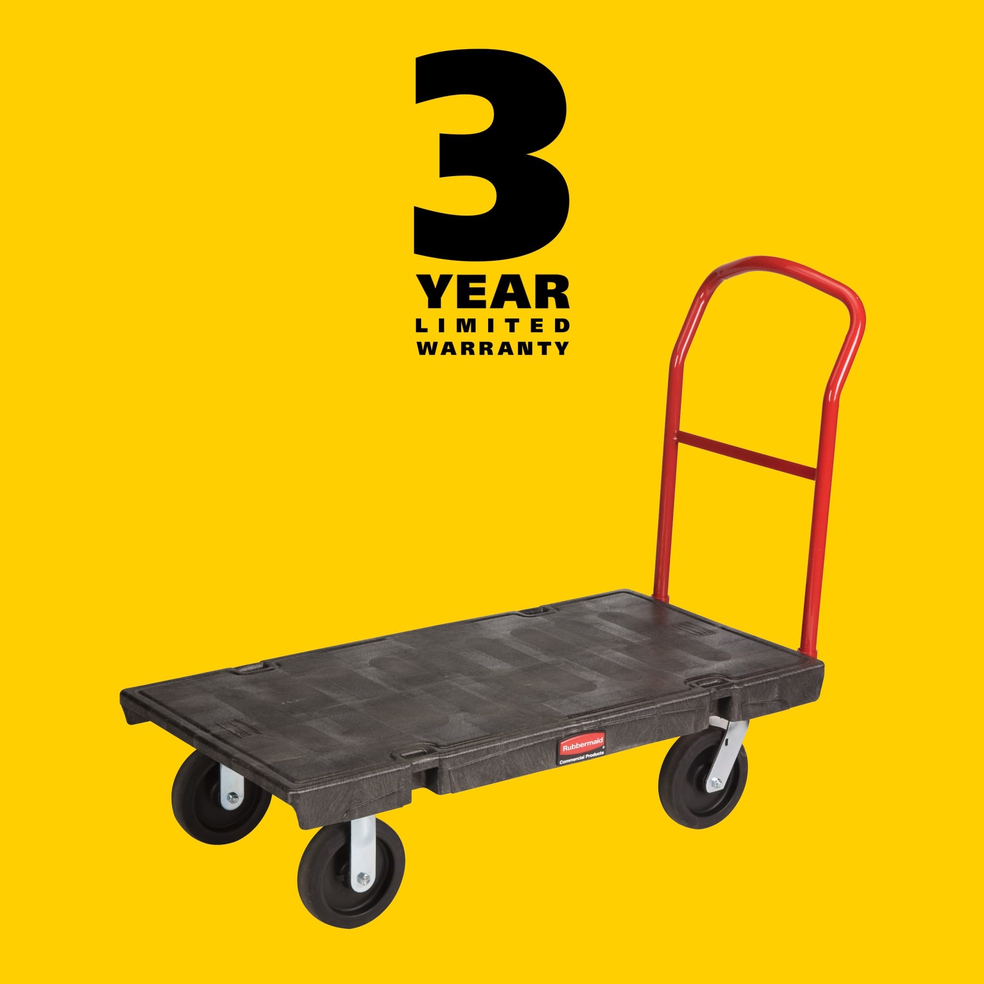 The Heavy-Duty Platform Truck is ideal for moving large, heavy, oversized loads efficiently throughout a facility with up to 2,000 lb. capacity.