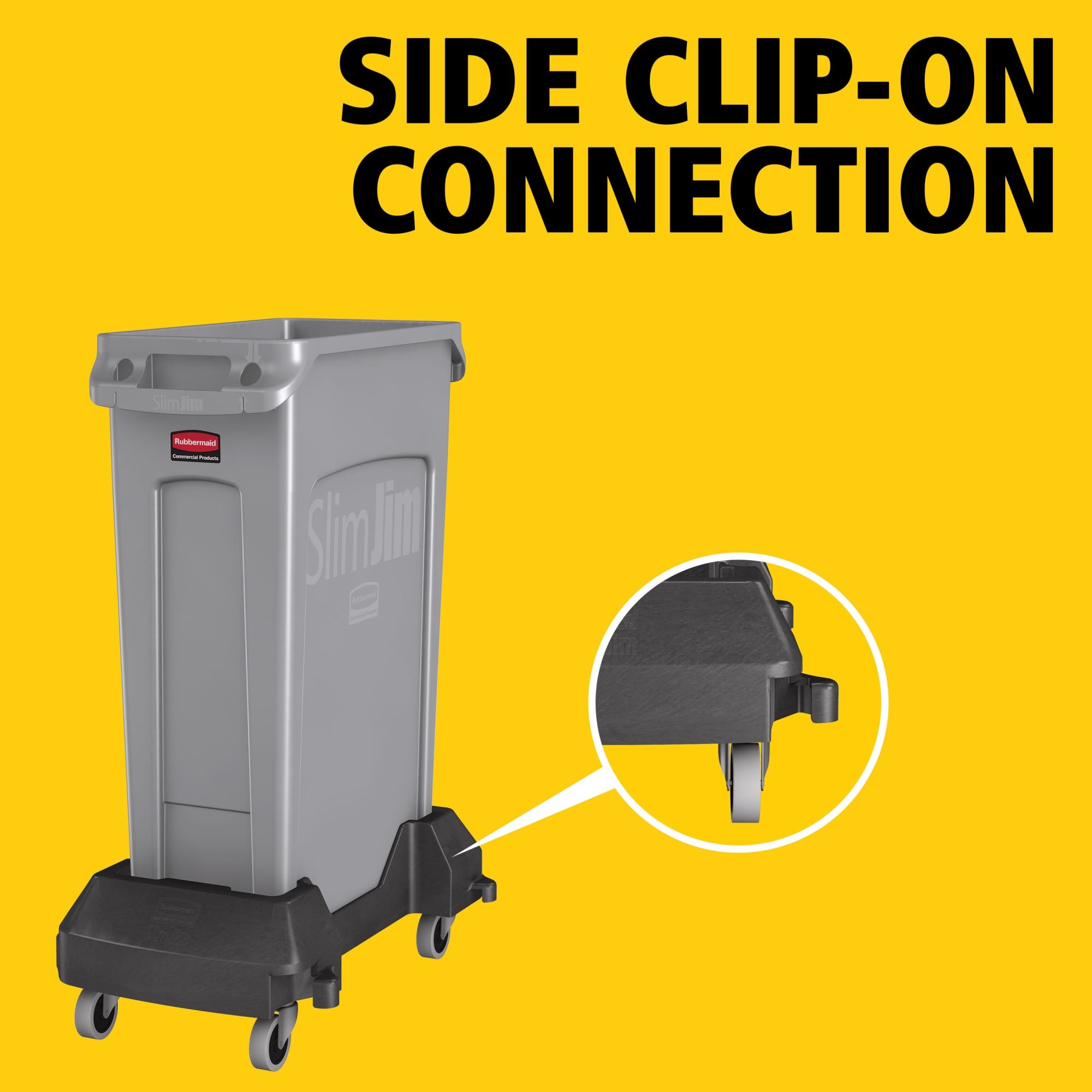 Slim Jim® Resin Dolly is designed to support and transport Vented Slim Jim® containers smoothly and efficiently through any commercial facility.