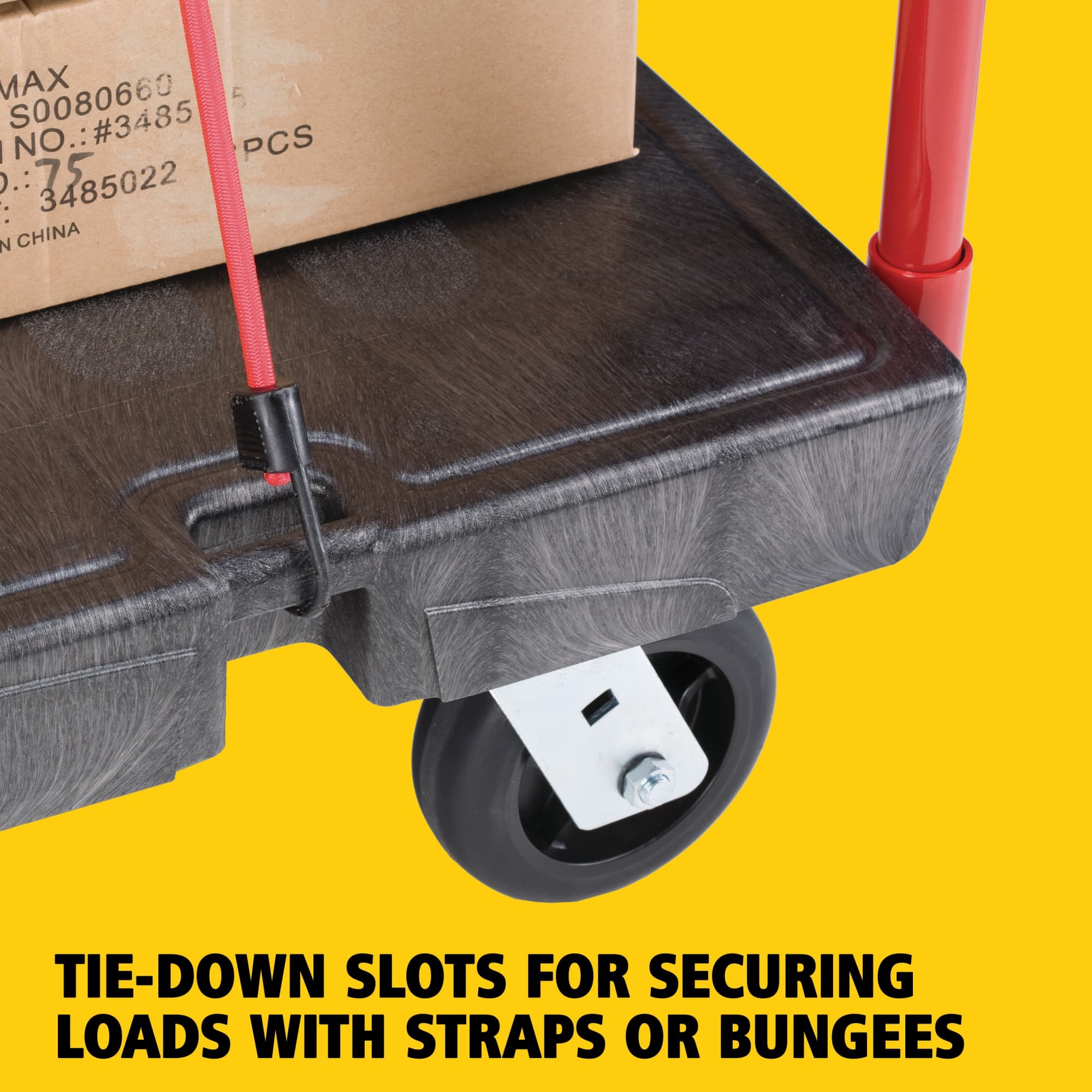 The Heavy-Duty Platform Truck is ideal for moving large, heavy, oversized loads efficiently throughout a facility with up to 2,000 lb. capacity.