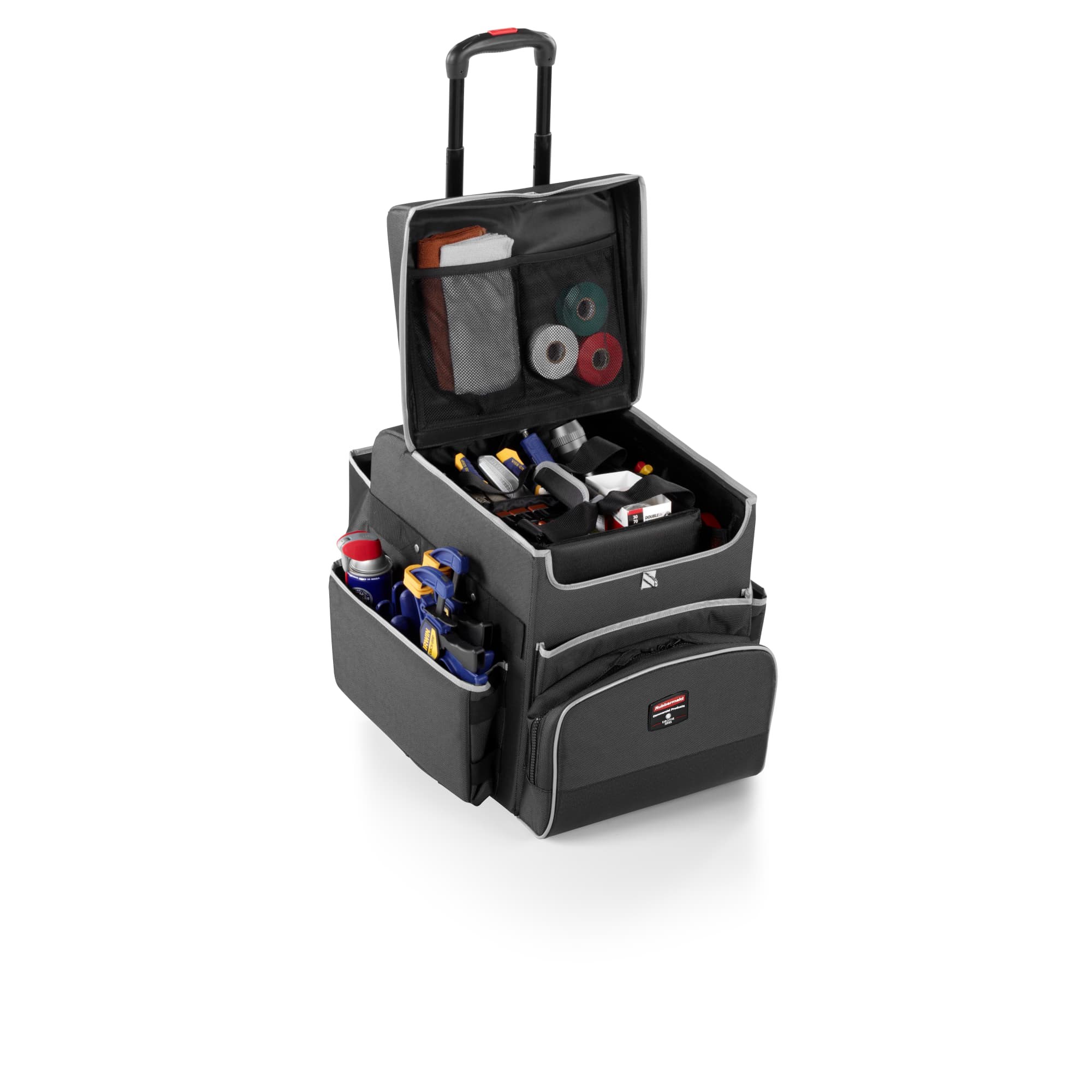 The Executive Quick Cart is the industry’s most durable mobile cart solution for housekeeping, janitorial and maintenance environments.