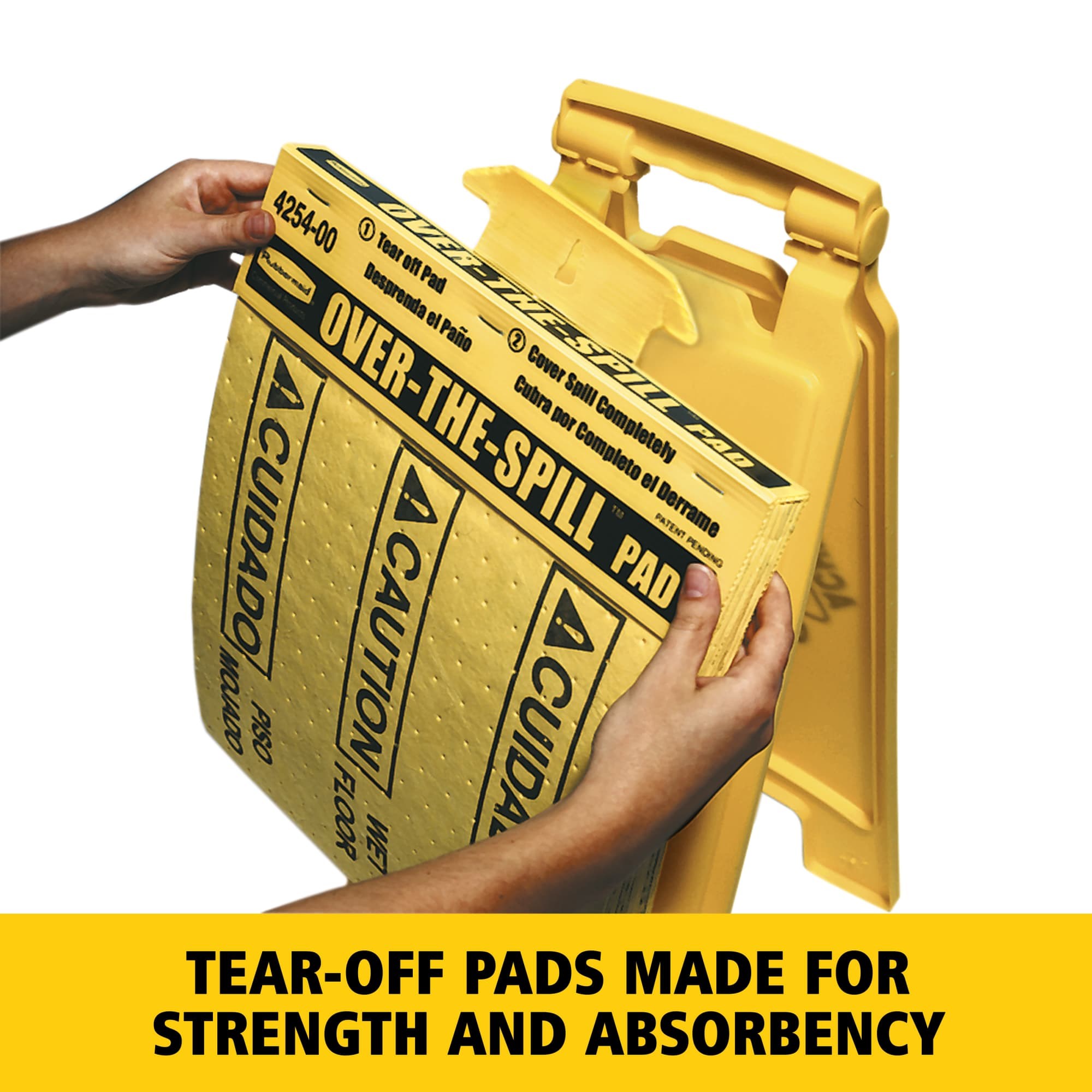 Contains 22 absorbent pads that soak up water and oil quickly and completely for an effective way to deal with spills.
