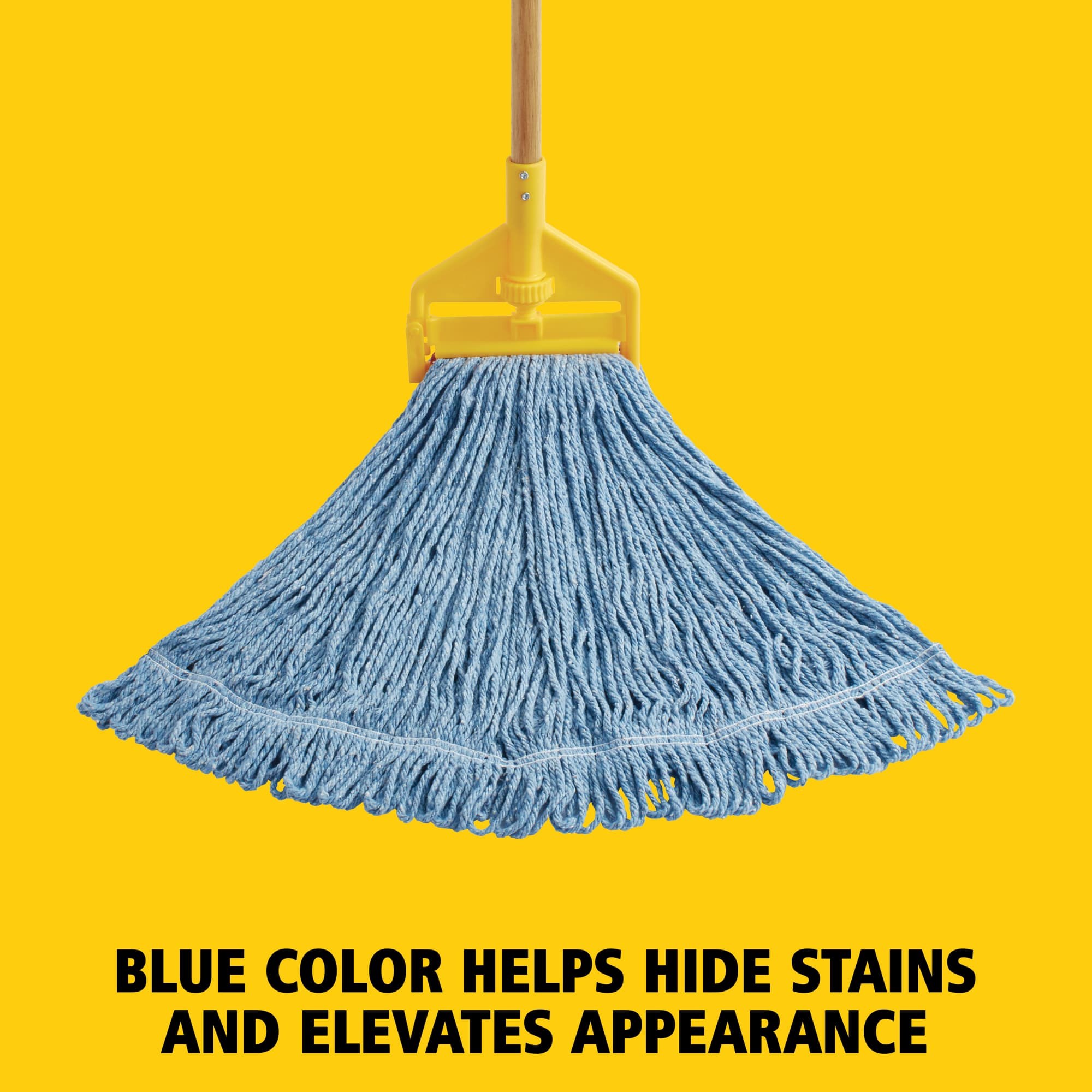 Super Stitch® Blend Mop outperforms and outlasts premium cut-end mops 2 to 1.