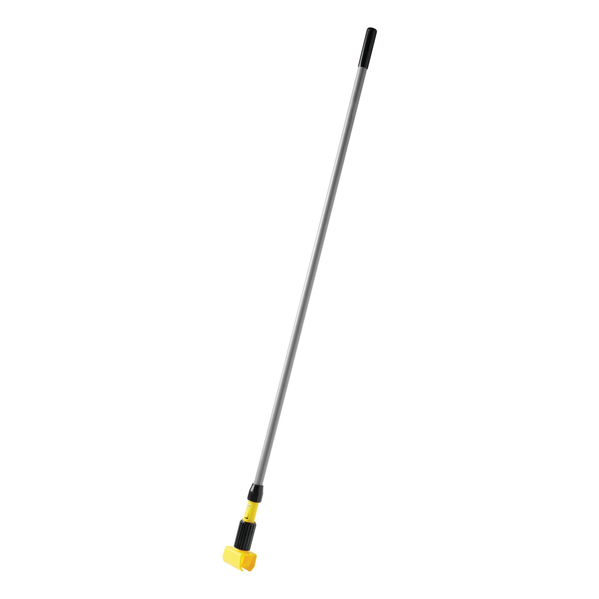 Gripper® 60" Clamp-Style Wet Mop Handle, Fiberglass Handle, Gray