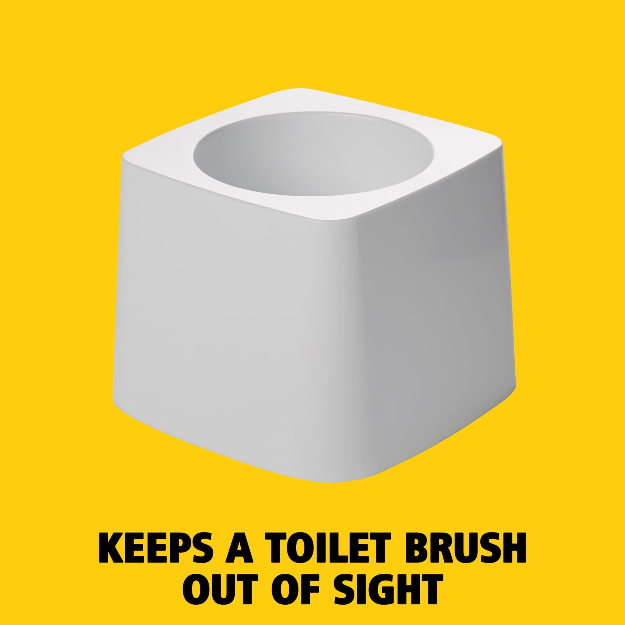 The Rubbermaid Commercial Products Toilet Brush Holder is ideal for use with the Rubbermaid Commercial Products toilet brush, FG631000WHT (sold separately).