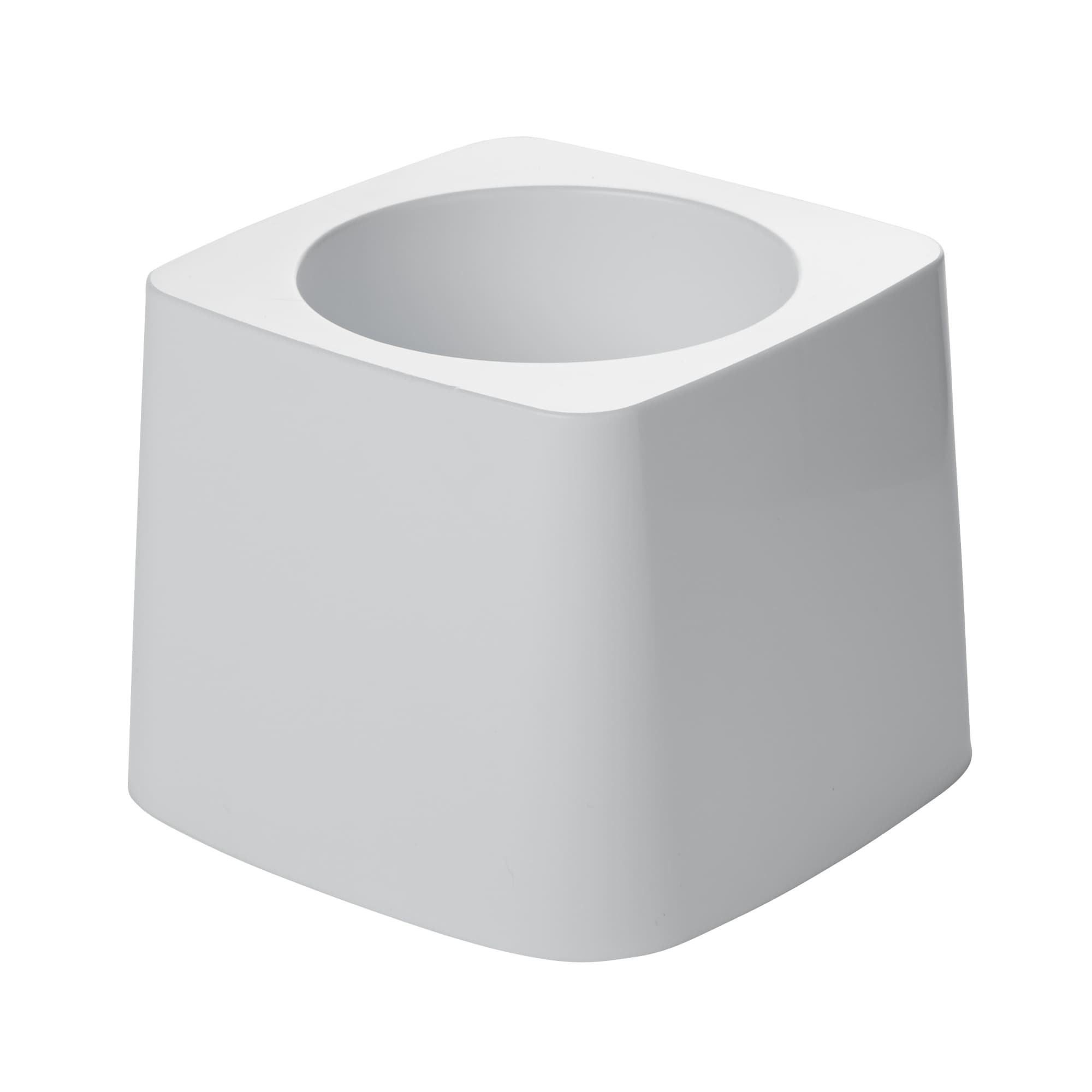 The Rubbermaid Commercial Products Toilet Brush Holder is ideal for use with the Rubbermaid Commercial Products toilet brush, FG631000WHT (sold separately).