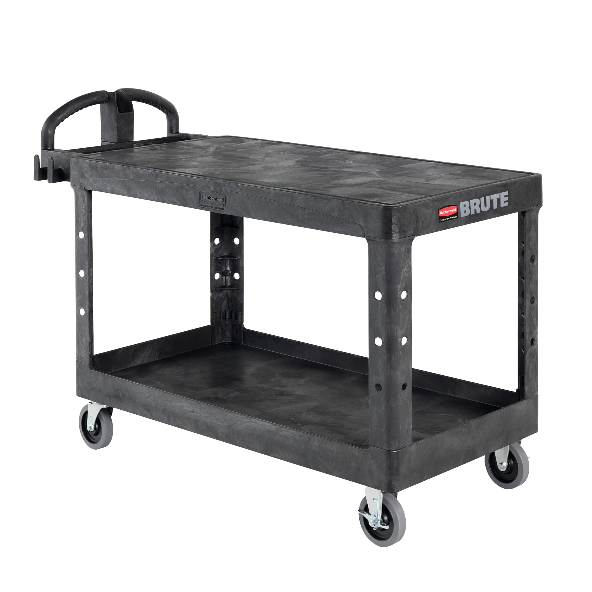 Durable versatile cart that is ideal for securely transporting materials, supplies, and heavy loads up to 500 lb.