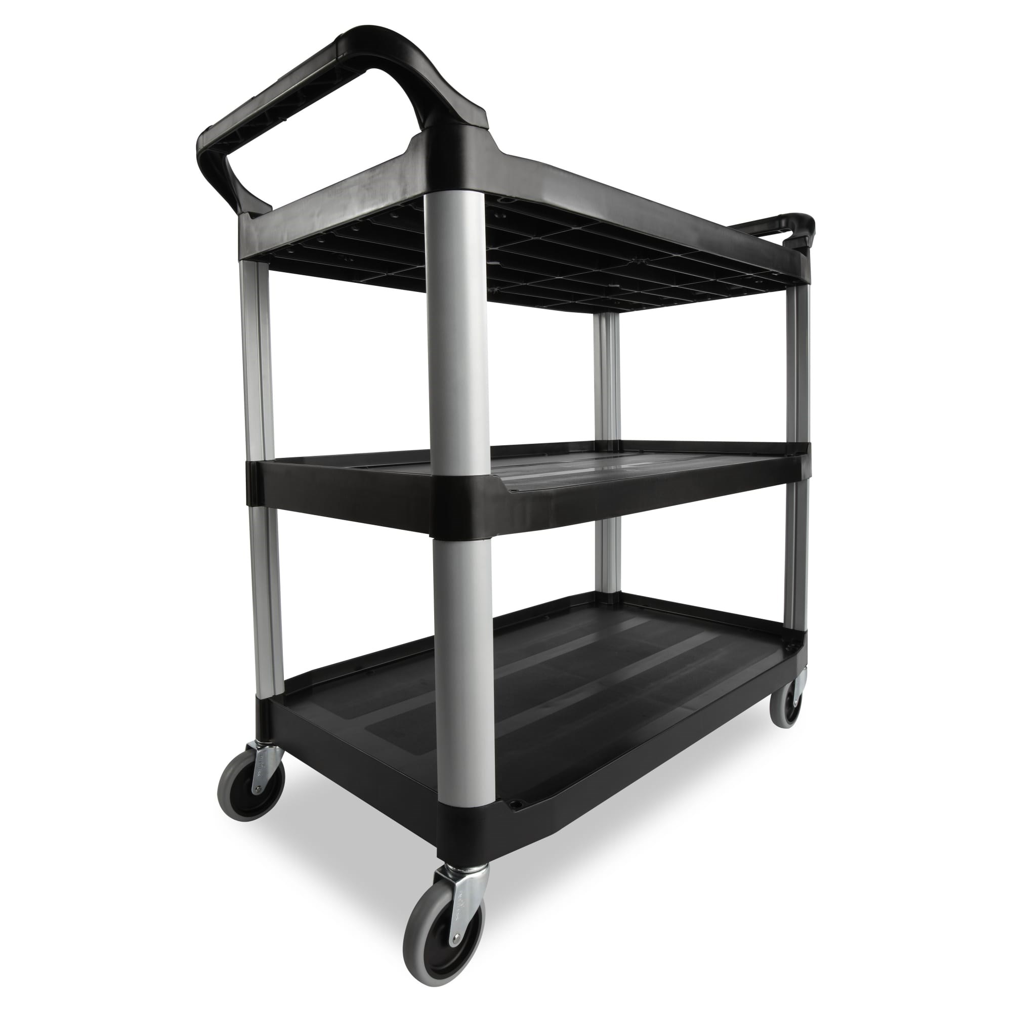 Xtra™ Utility Cart with Open Sides is a durable storage and transportation cart for front and back-of-house applications.