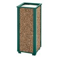 The Aspen Series FGR40 Decorative Outdoor Sand Urn is made from heavy-gauge, fire-safe steel designed to stand up to heavy use and harsh weather conditions while providing years of reliable outdoor service