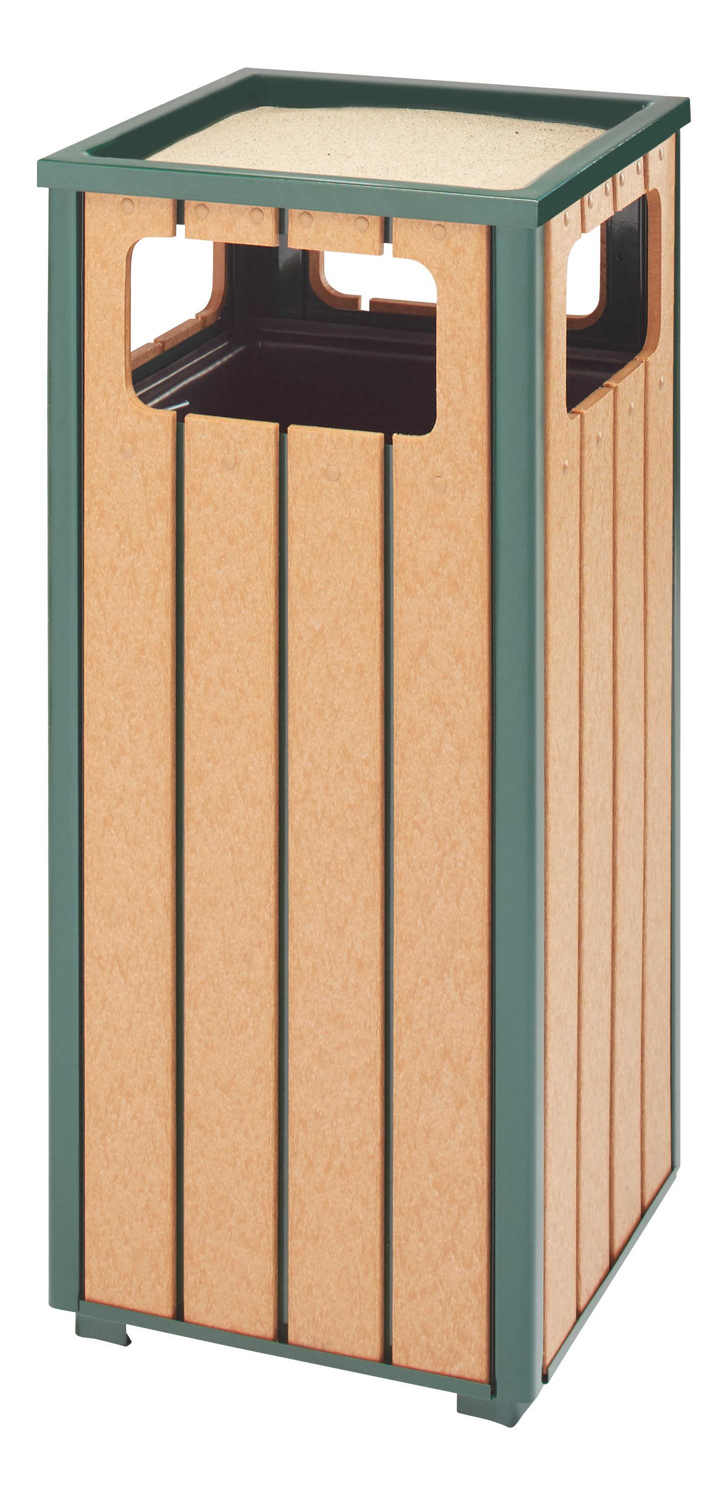 The Rubbermaid Commercial Weather Urn for Aspen and Dimension Series Receptacles is designed to withstand heavy, constant use and endure severe weather conditions.