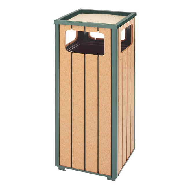 The Rubbermaid Commercial Weather Urn for Aspen and Dimension Series Receptacles is designed to withstand heavy, constant use and endure severe weather conditions.