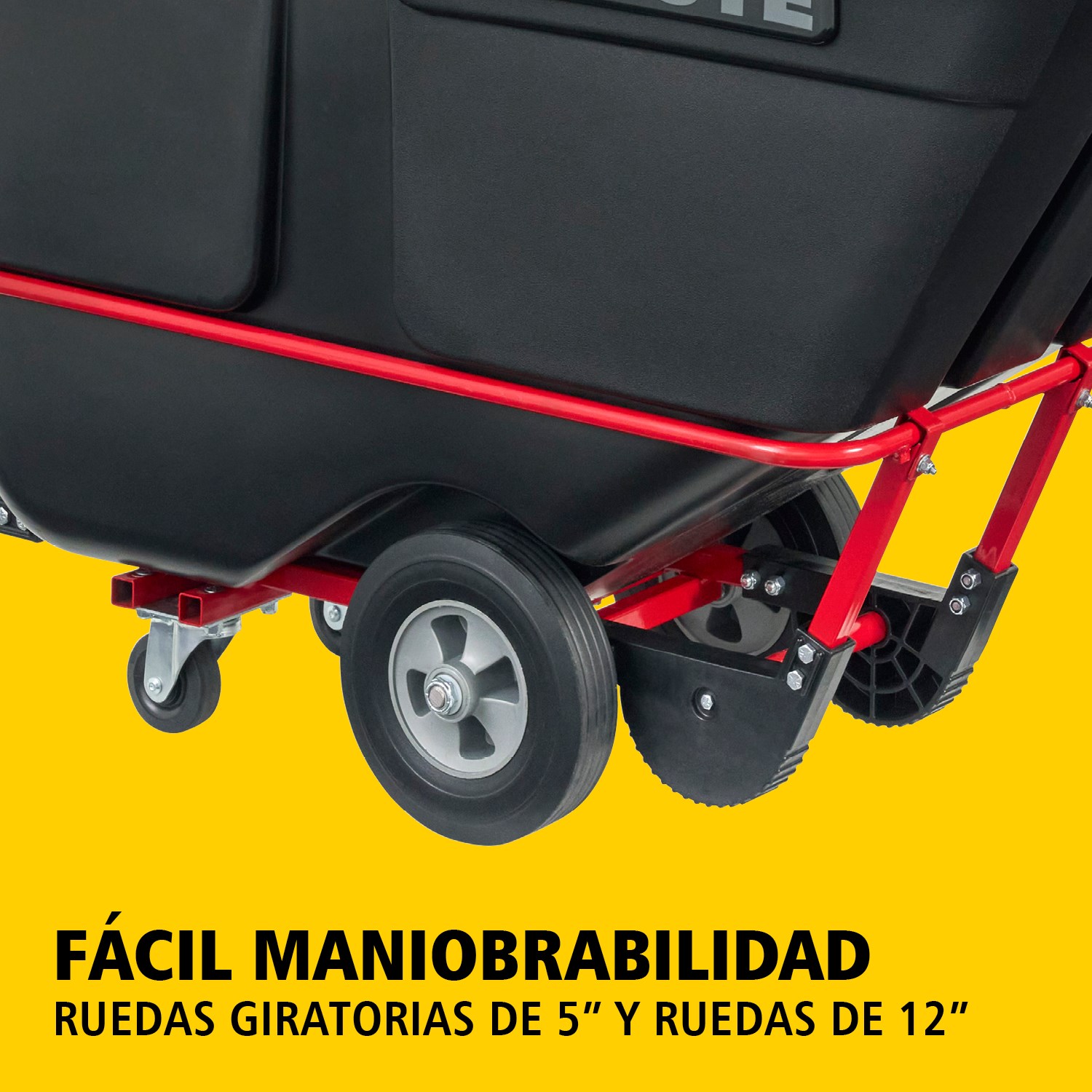 El carro basculante BRUTE cuenta con una construcción de resistencia industrial y transporta cargas de hasta 385 kg – 952 kg (según el modelo). El sistema DuraTilt™ permite el vaciado controlado por una sola persona y las esquinas reforzadas ayudan a evitar arañazos y transferencias de pintura al suelo.