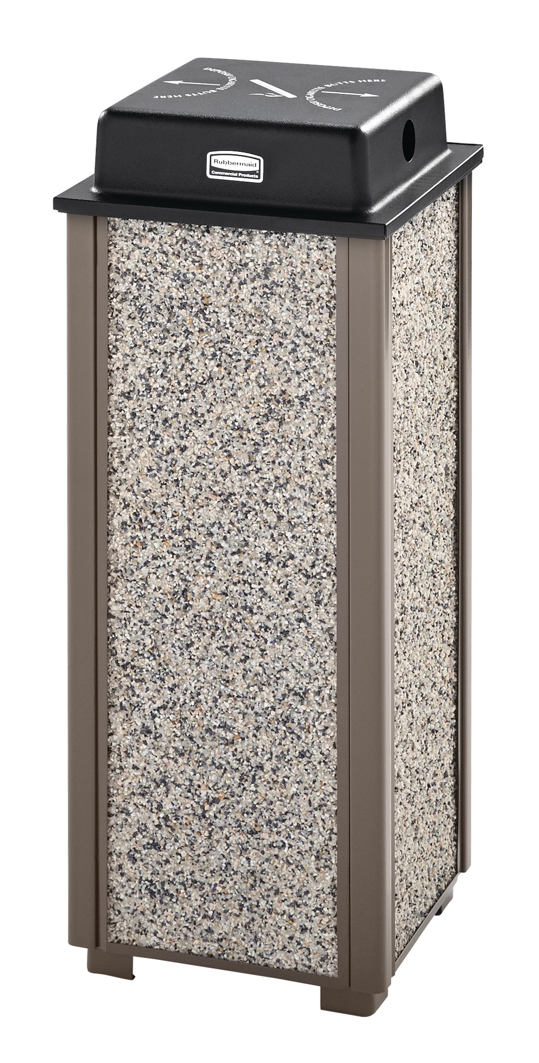 The Aspen Series FGR40 Decorative Outdoor Sand Urn is made from heavy-gauge, fire-safe steel designed to stand up to heavy use and harsh weather conditions while providing years of reliable outdoor service