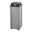 The Aspen Series FGR40 Decorative Outdoor Sand Urn is made from heavy-gauge, fire-safe steel designed to stand up to heavy use and harsh weather conditions while providing years of reliable outdoor service
