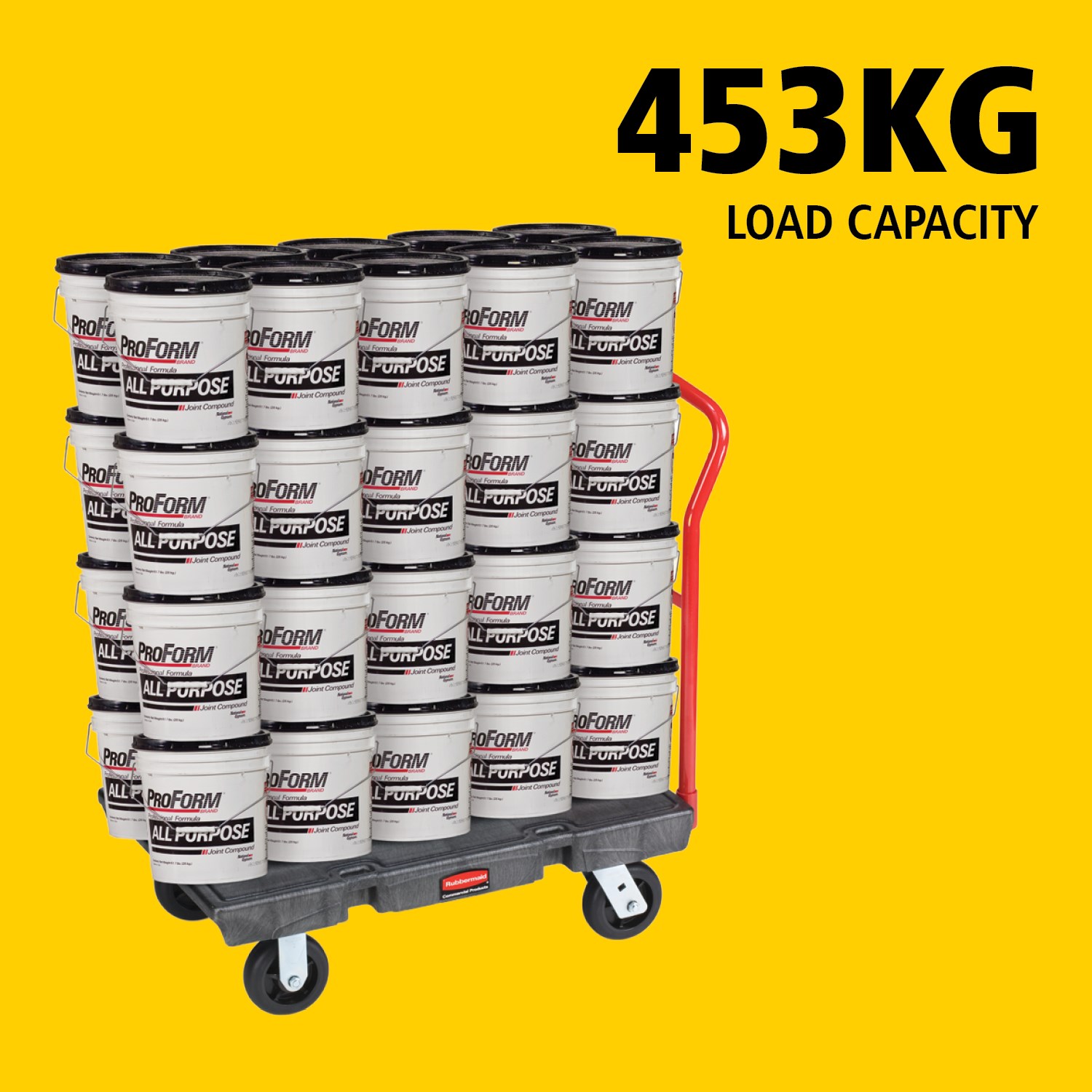 The Small Heavy-Duty Platform Truck is ideal for moving large, heavy, oversized loads efficiently throughout a facility with the capacity to hold up to 453kg.