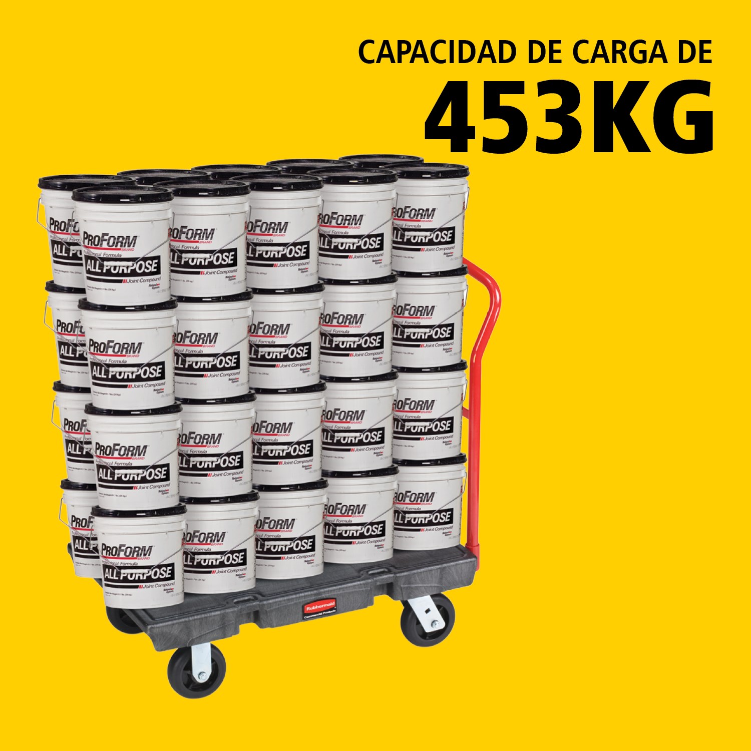El carro plataforma Heavy-Duty es ideal para mover cargas pesadas (de 454 a 907 kg, según el modelo) de forma eficiente en cualquier instalación, con una capacidad de hasta 454 kg – 907 kg (según el modelo).