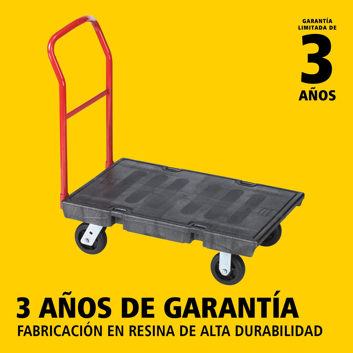 El carro plataforma Heavy-Duty es ideal para mover cargas pesadas (de 454 a 907 kg, según el modelo) de forma eficiente en cualquier instalación, con una capacidad de hasta 454 kg – 907 kg (según el modelo).