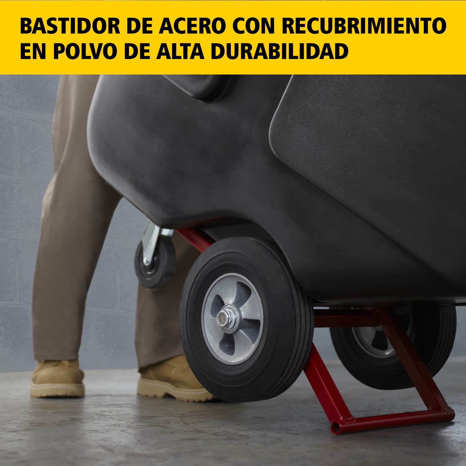 El carro basculante Rubbermaid Commercial es ideal para la recogida, transporte y eliminación de residuos, así como para el movimiento de materiales en cualquier entorno.